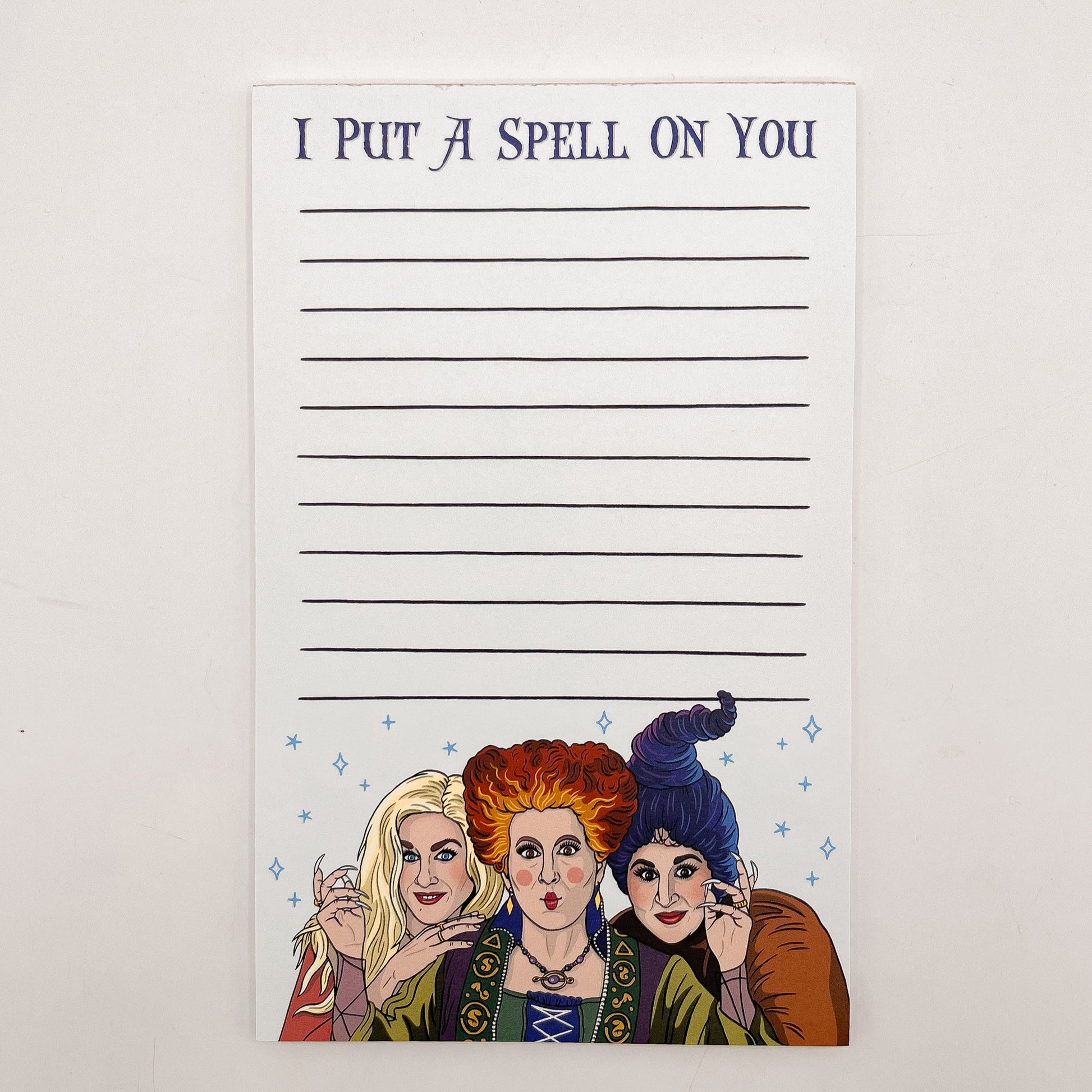 “I Put a Spell on You” Notepad