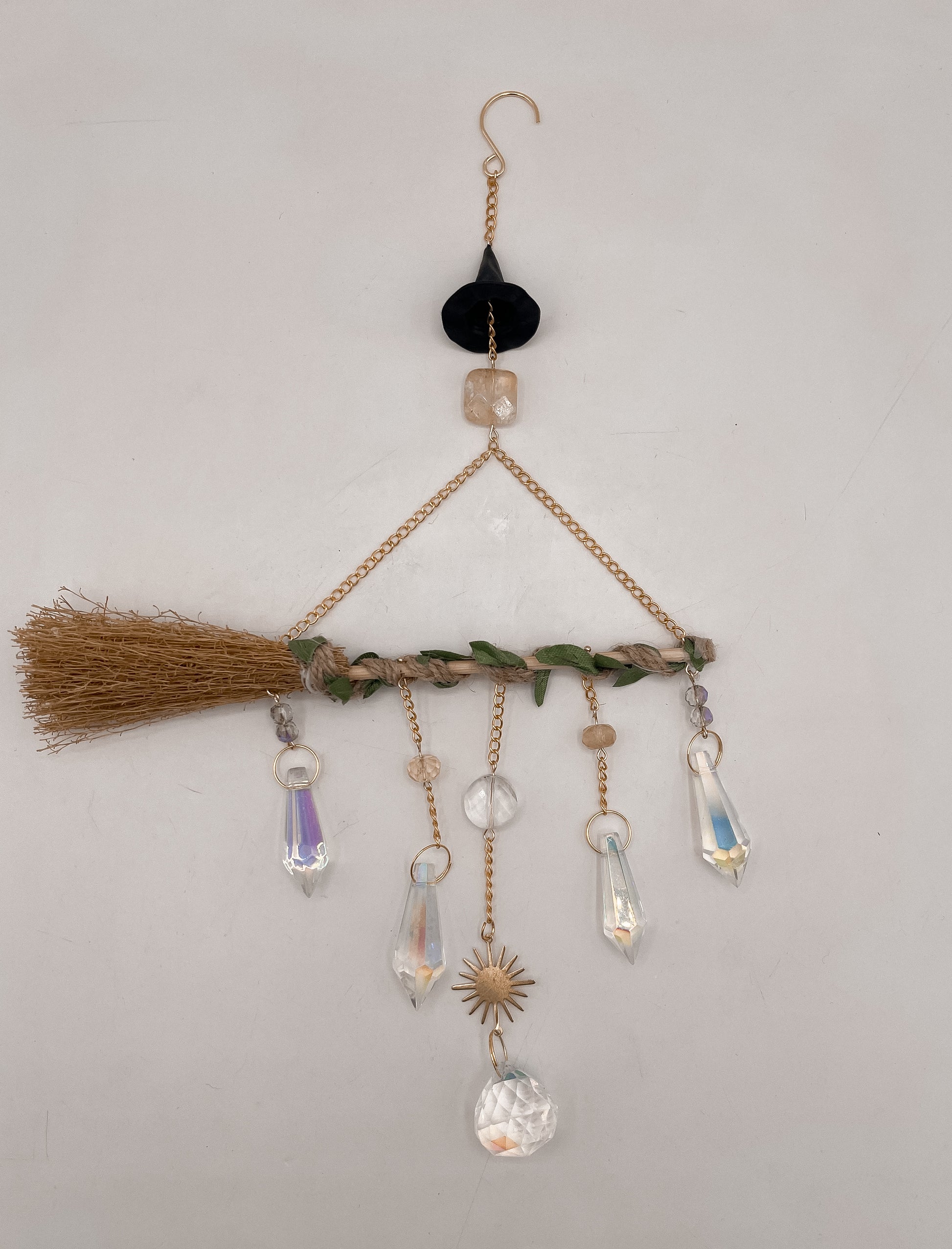 Enchanted Light Broom Suncatcher