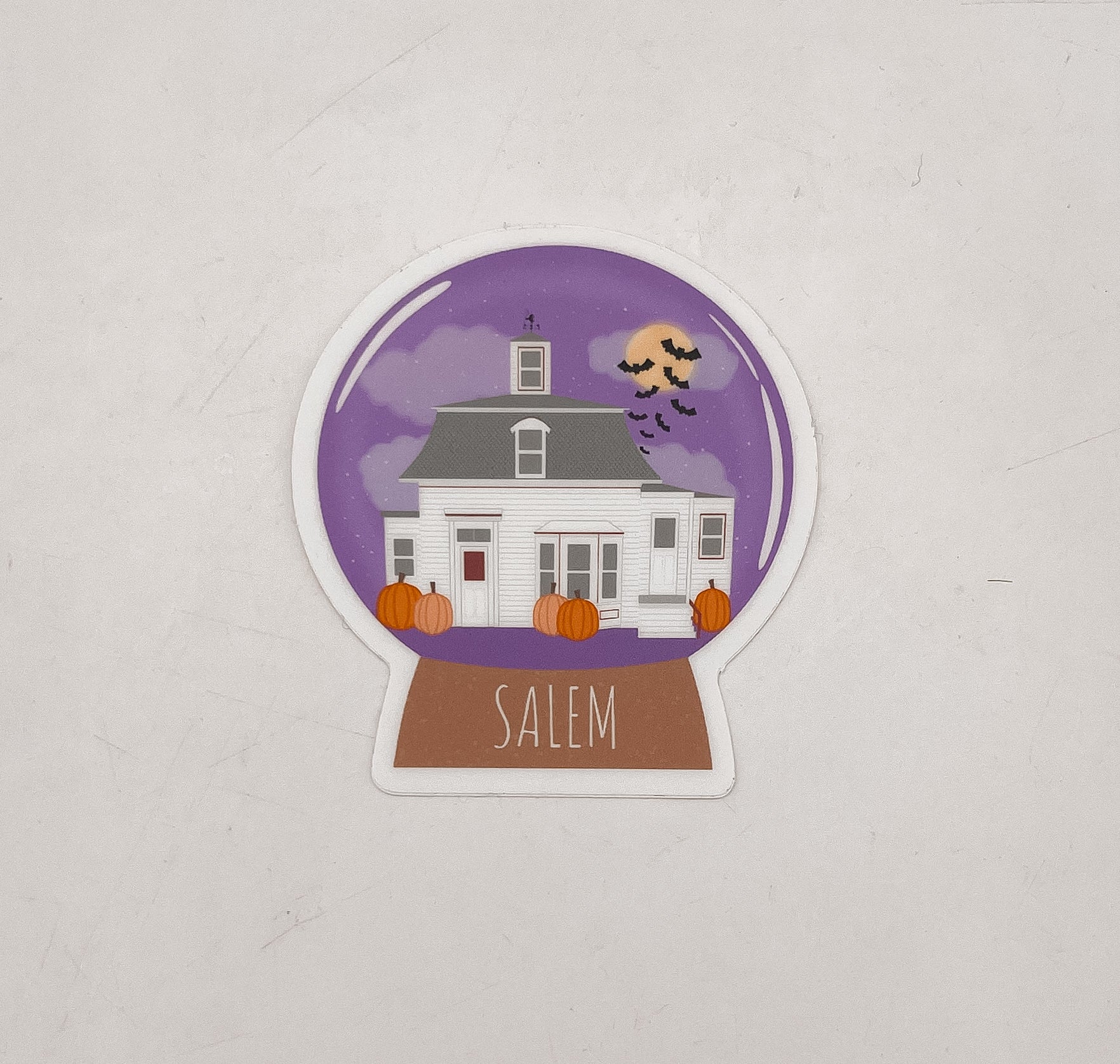 Max & Dani’s House Sticker – A Spellbinding Salem Icon