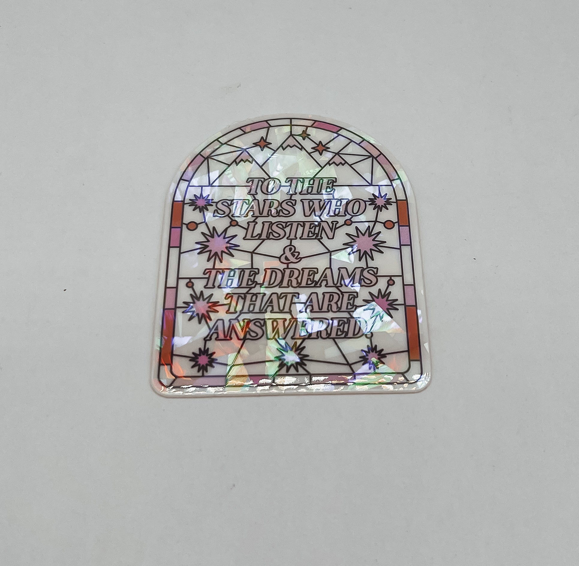 To the stars who listen Acotar sticker