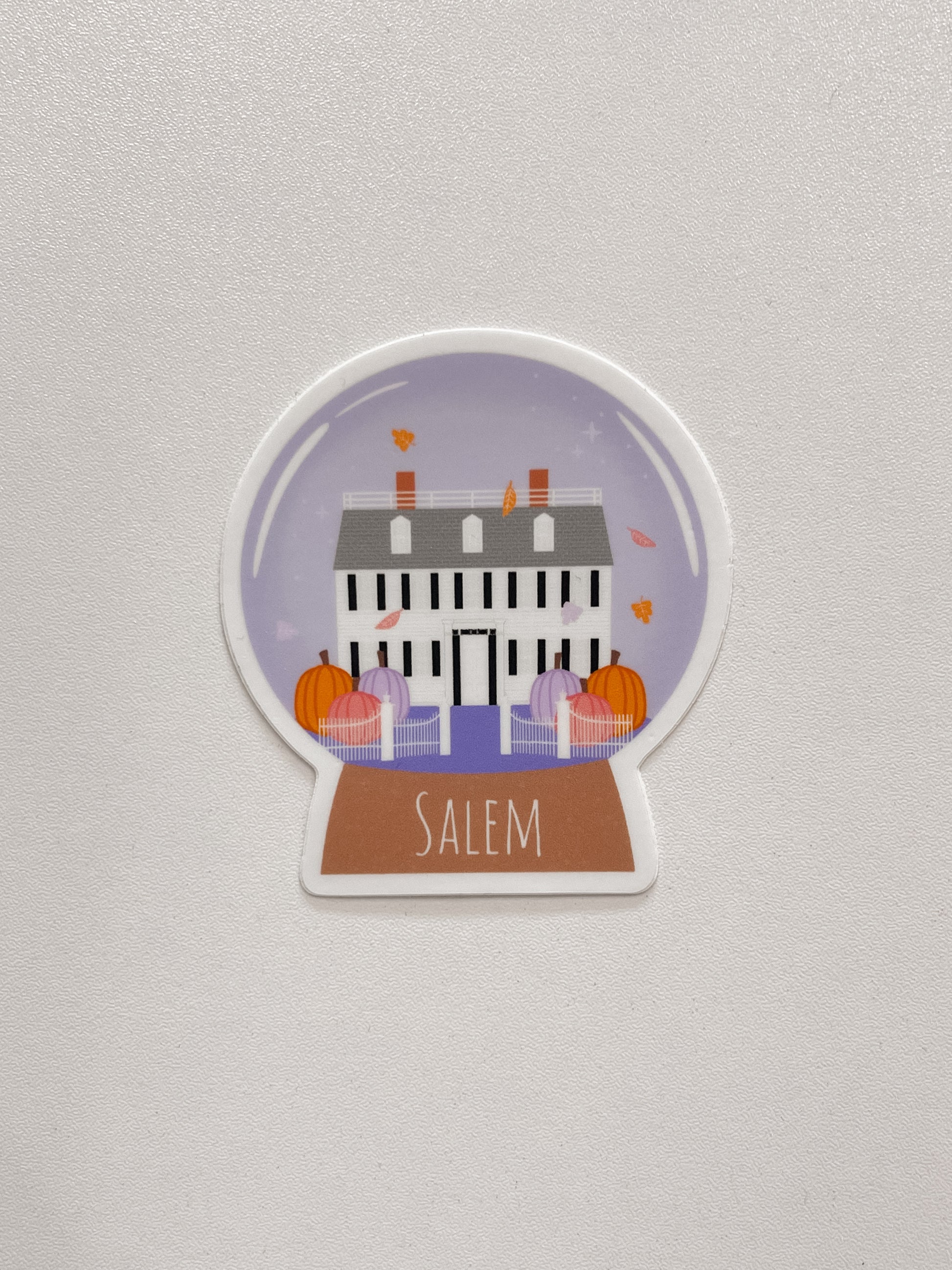 Ropes Mansion Snow globe Sticker