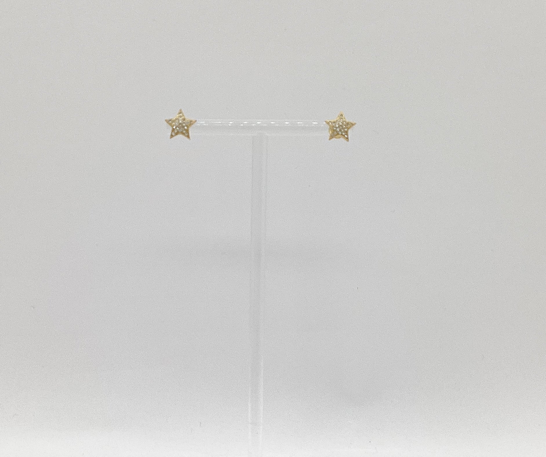 Sparkling Star Stud Earrings