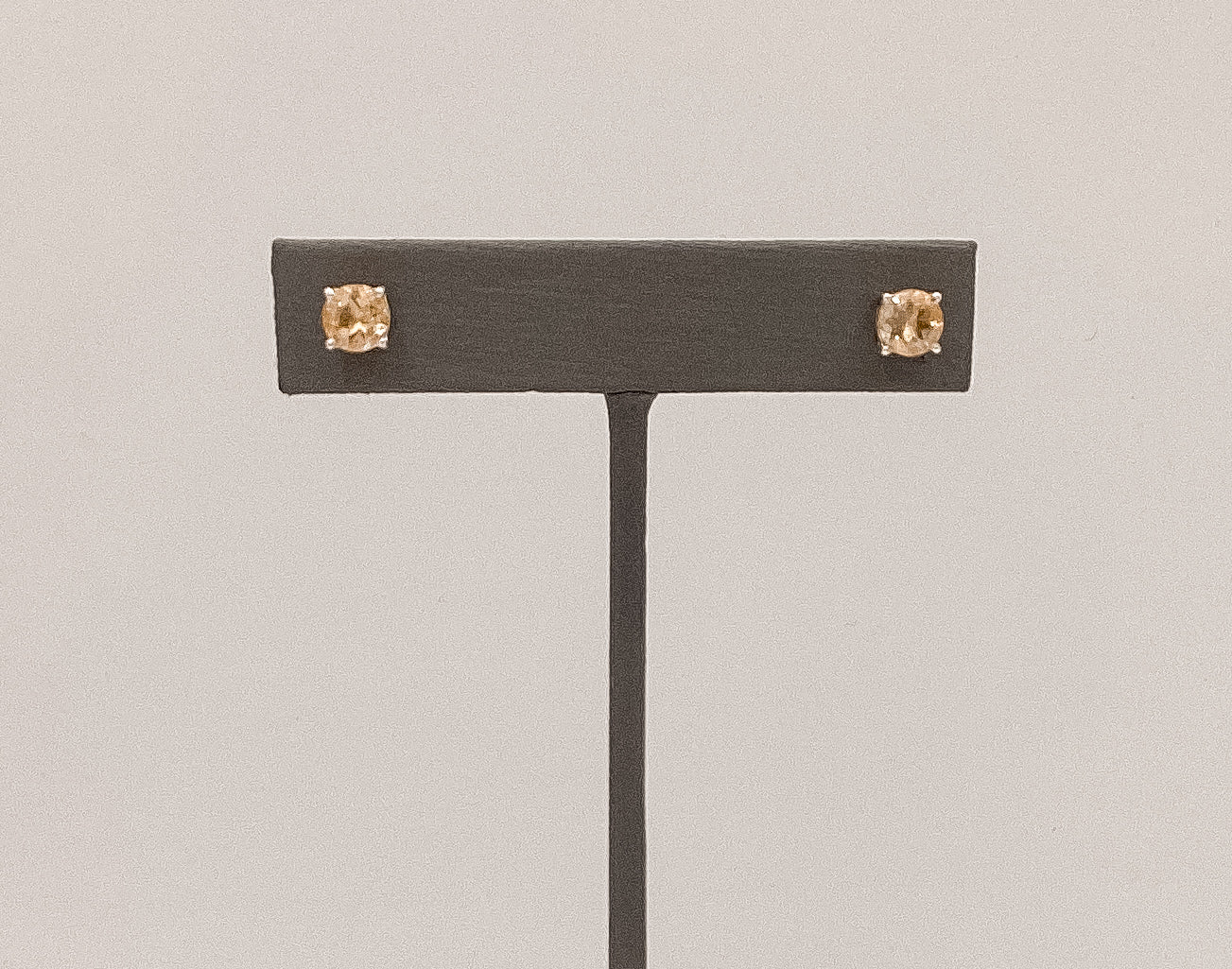 Sunny Citrine Earrings ￼