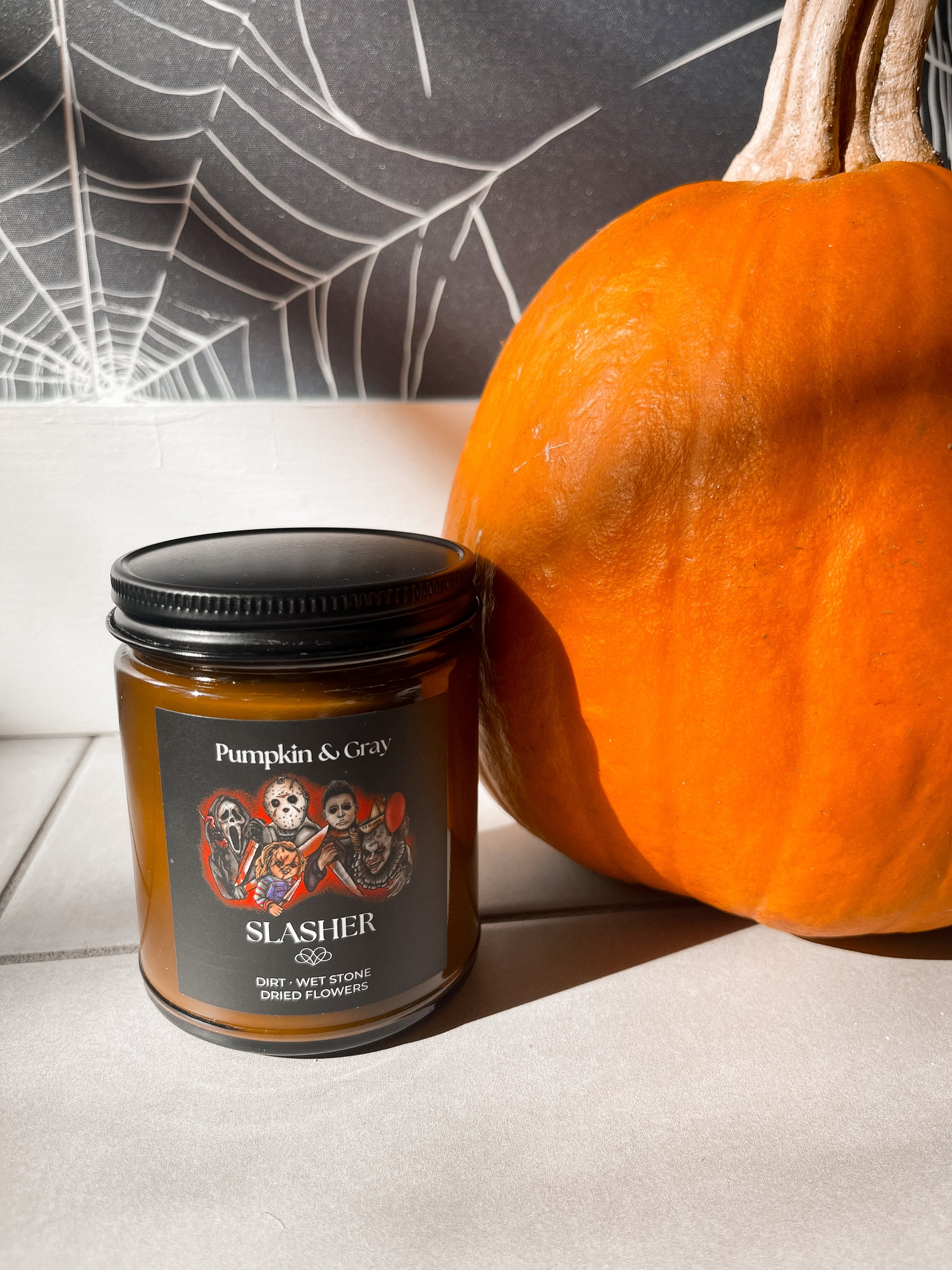 Slasher Candle by Pumpkin & Gray