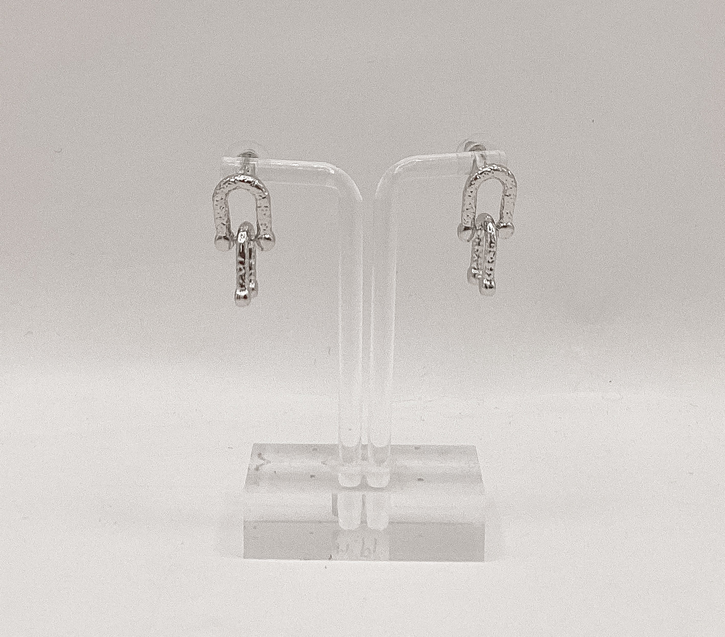 Horseshoe Drop Earrings