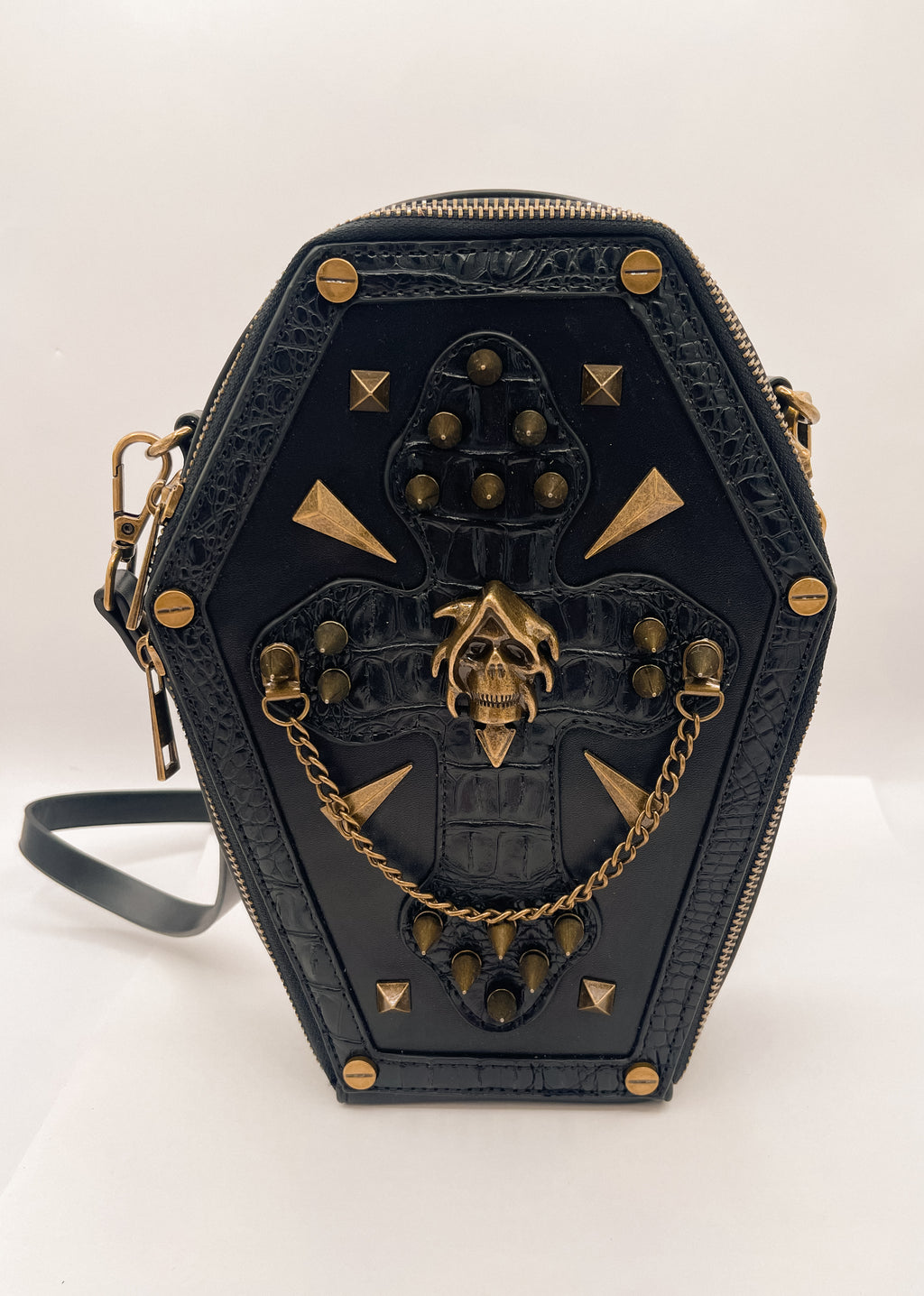 Golden Reaper Coffin Stud Bag