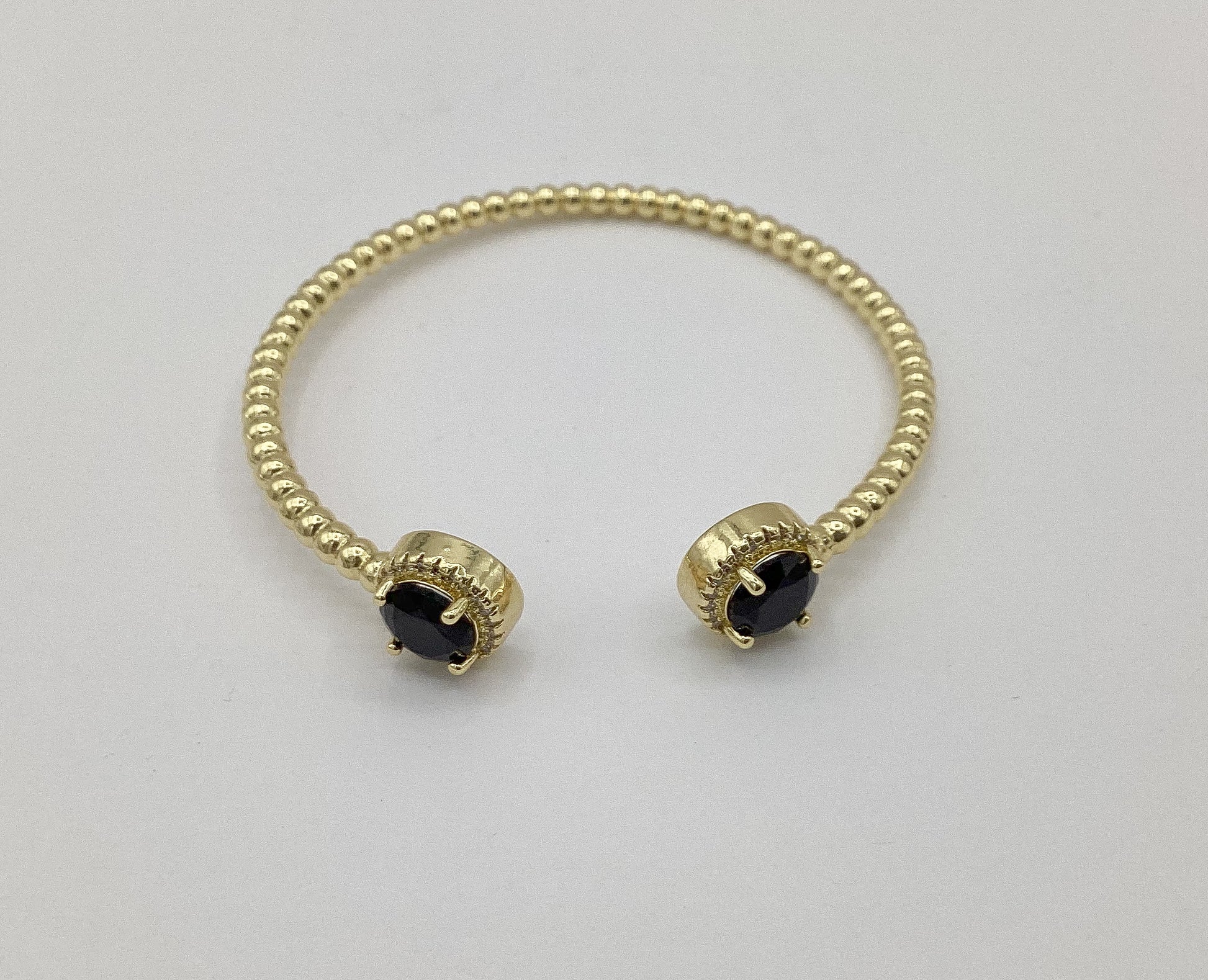 Open Cuff Jewel Bracelets