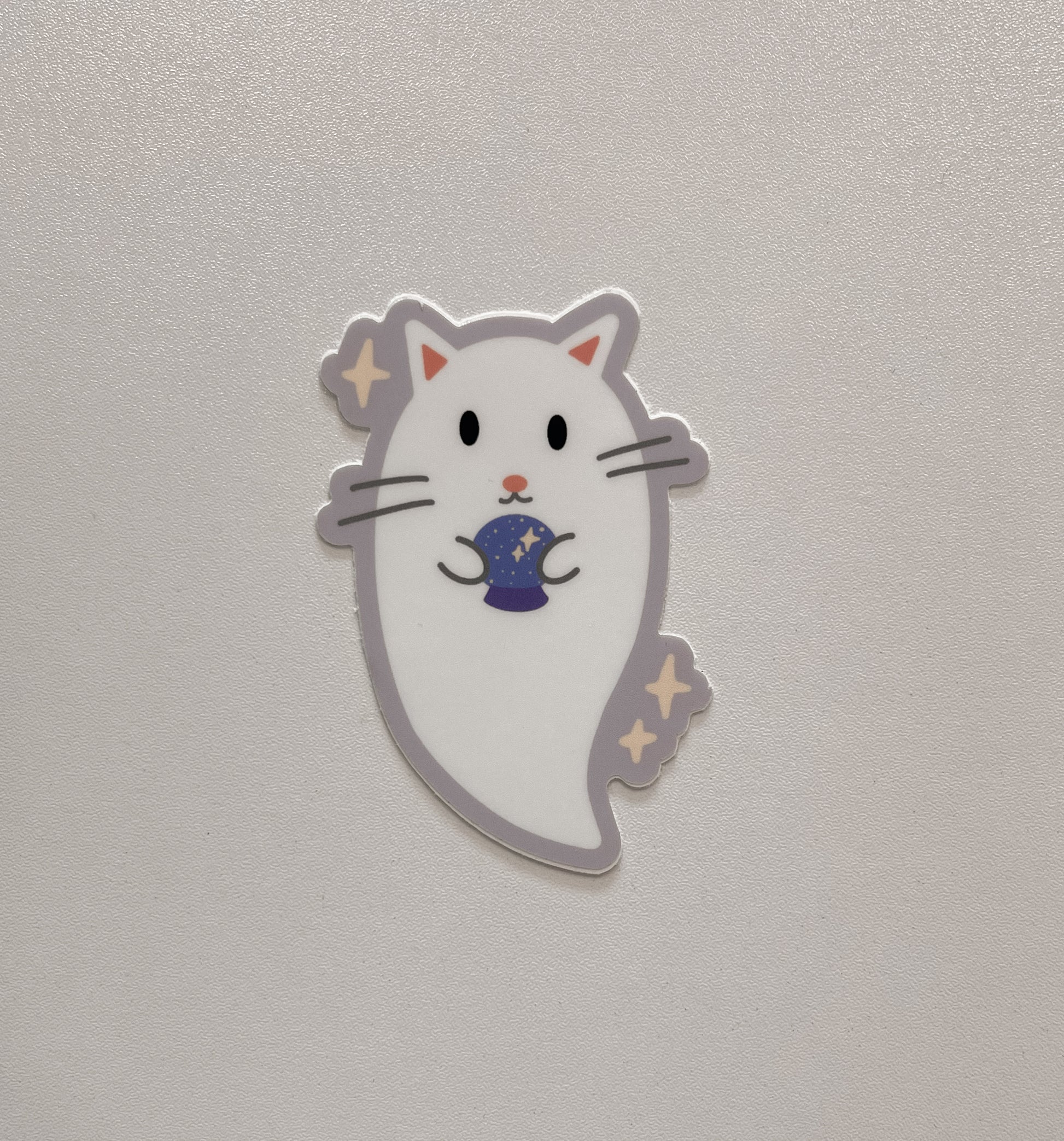 Cat Ghost Sticker