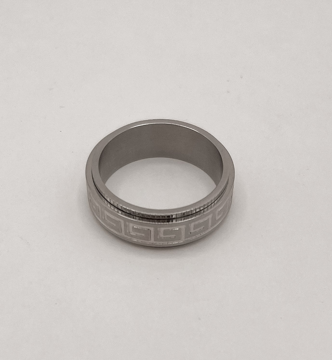 Men’s Spinner Ring-Silver
