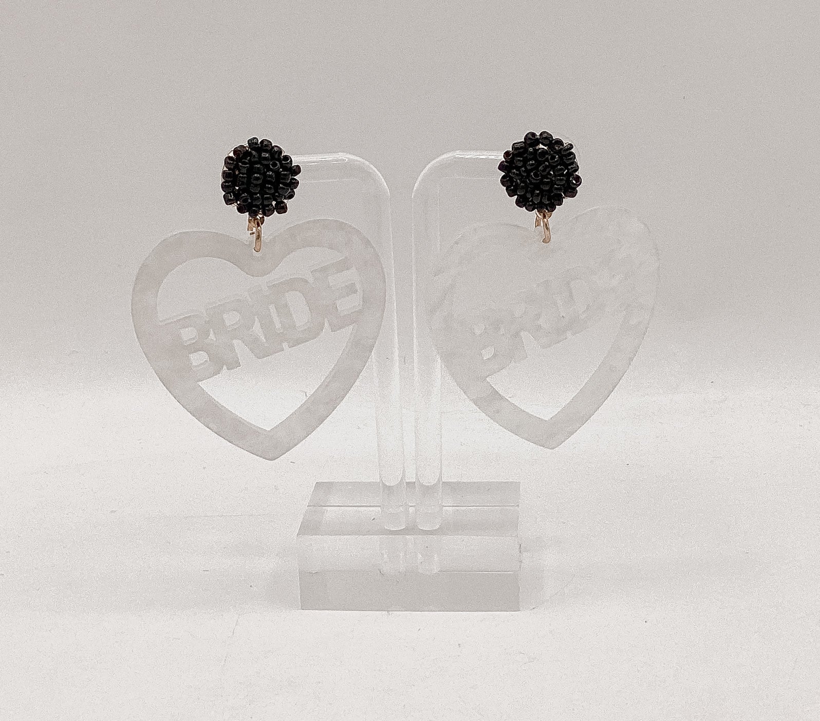 Bridal Heart Earrings