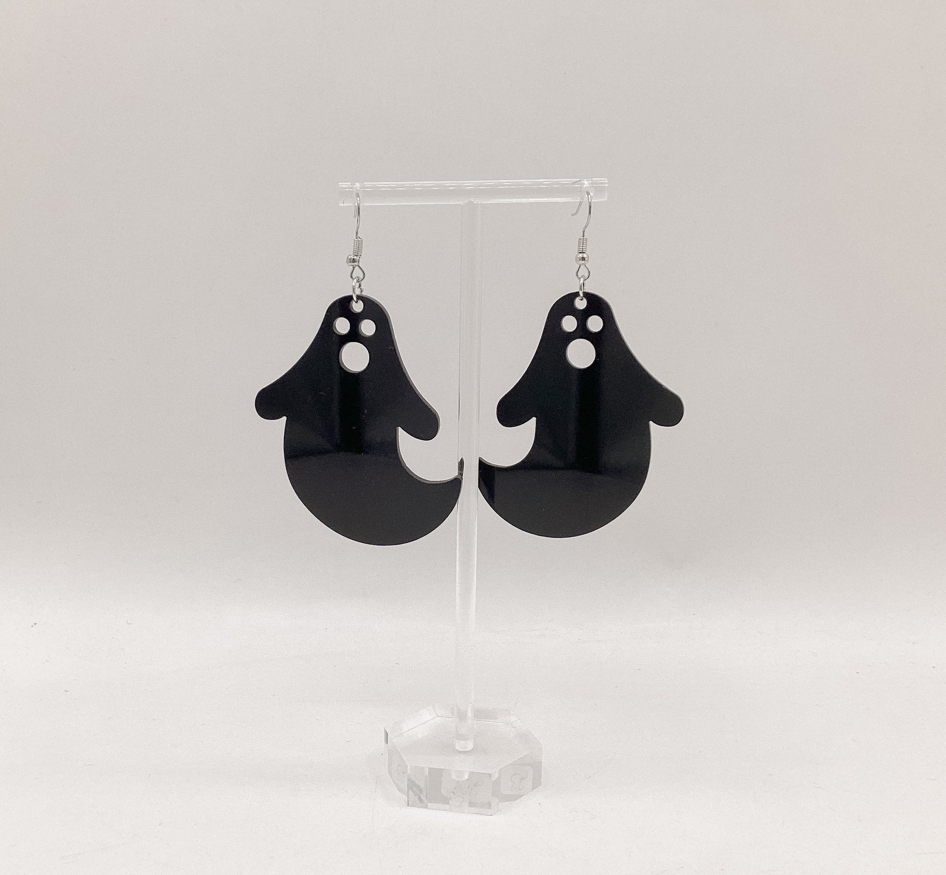 Black Ghostie Earrings