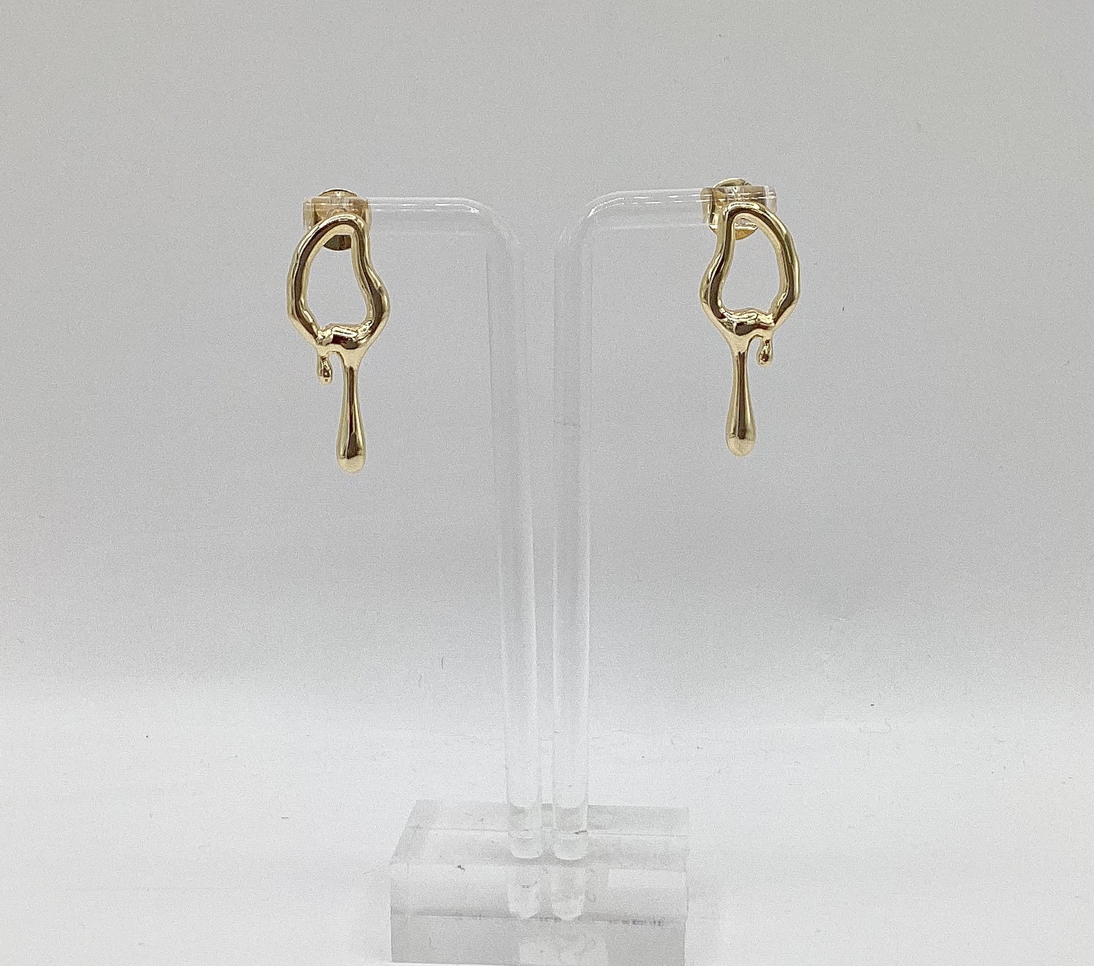 Dripping in Gold Earrings