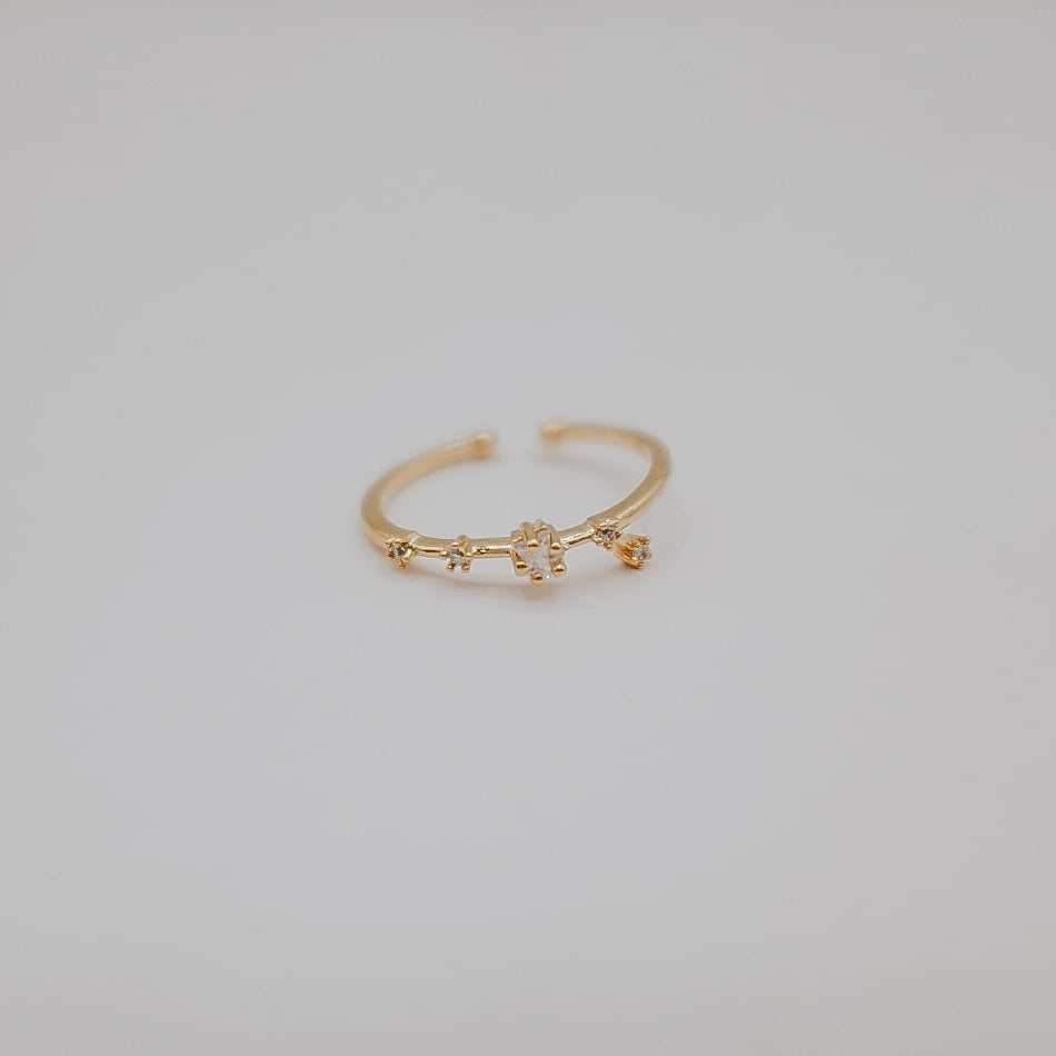 Zodiac Constellation Ring - Gold