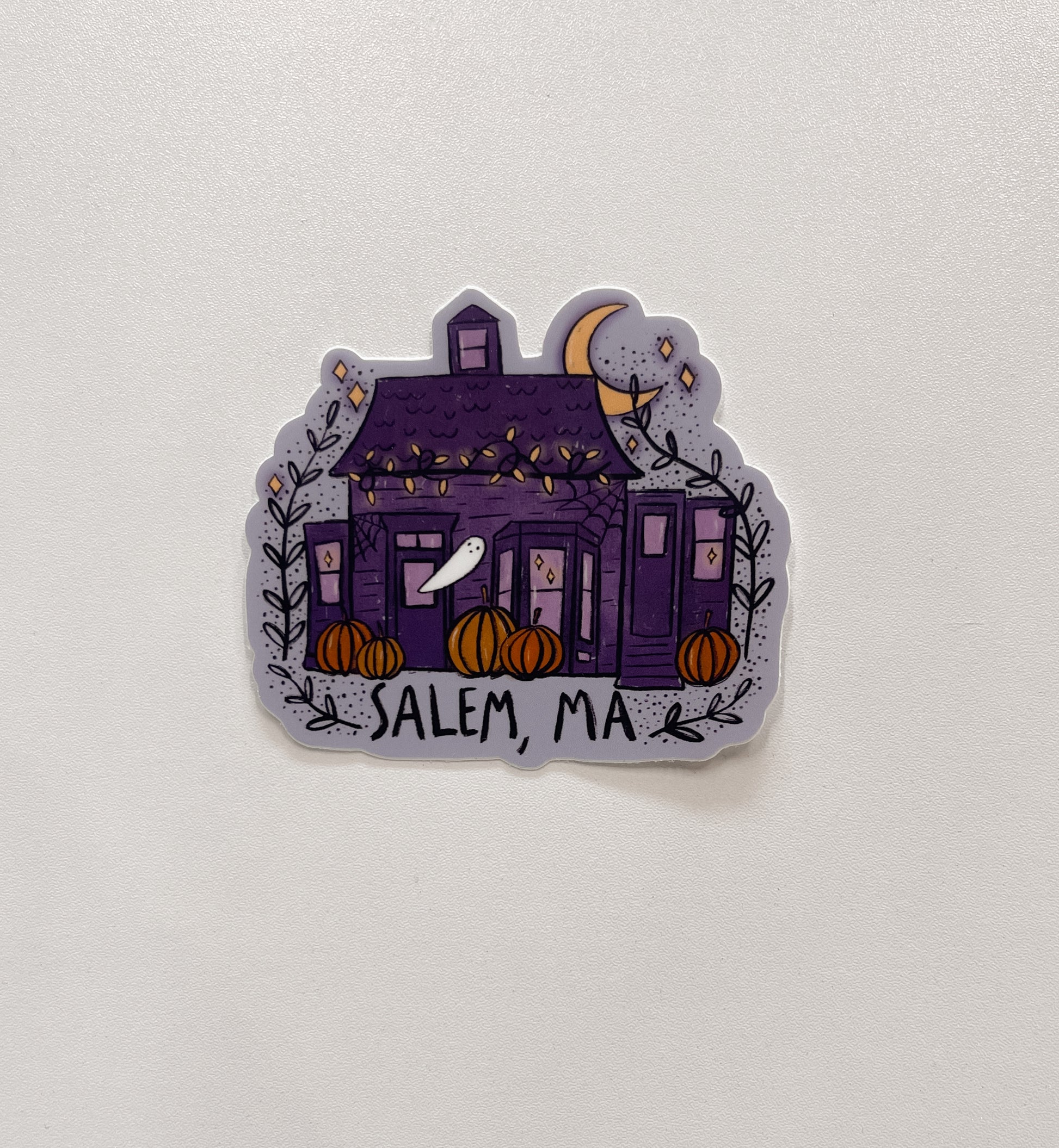 Salem Massachusetts House Sticker
