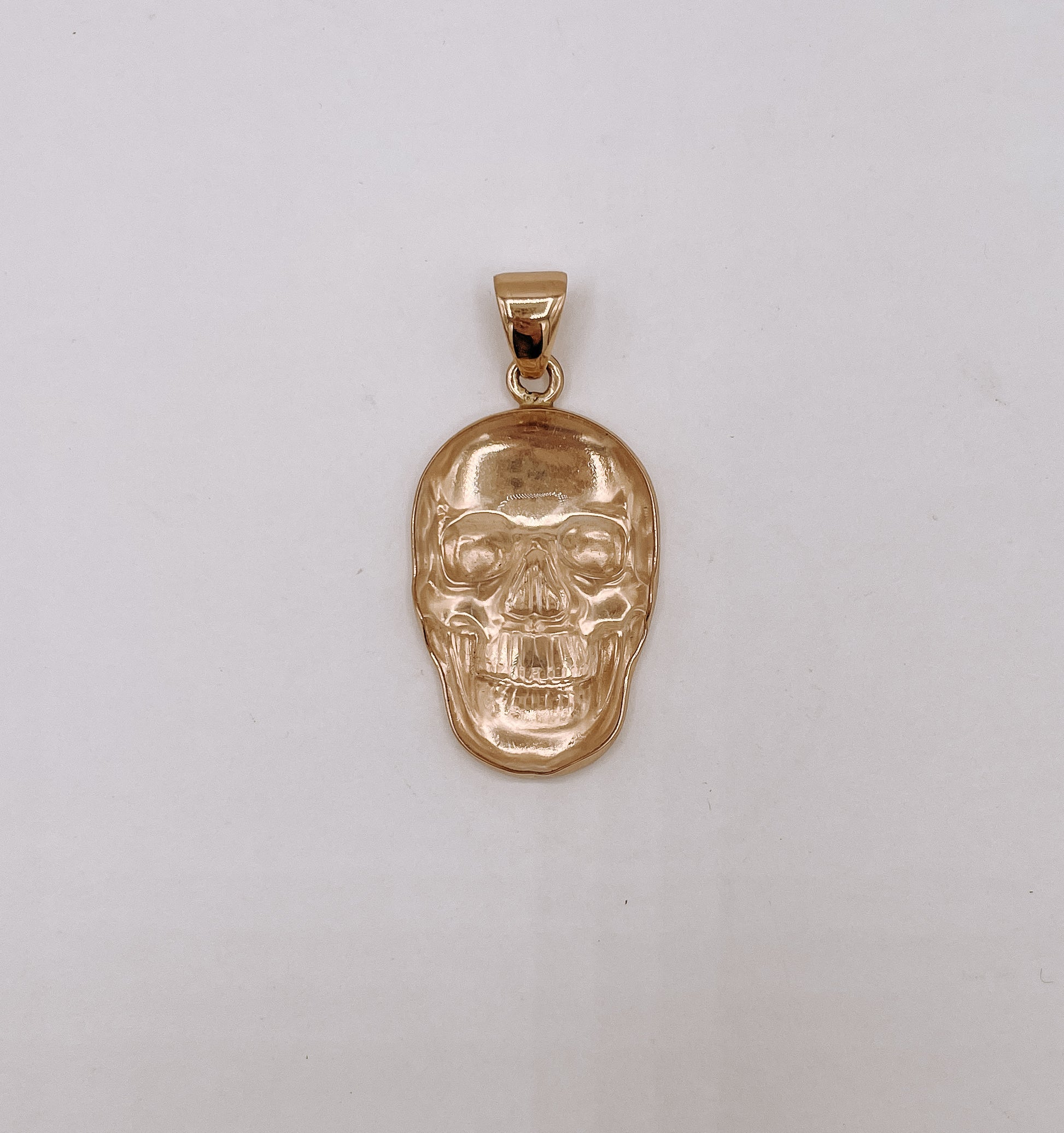 Golden Skull Pendant