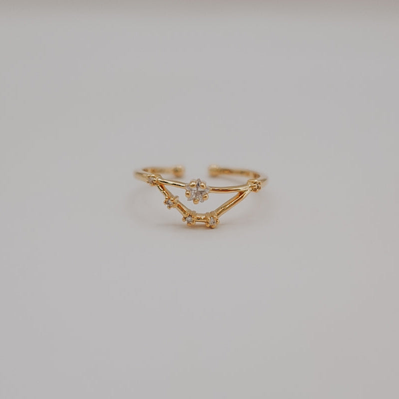 Zodiac Constellation Ring - Gold