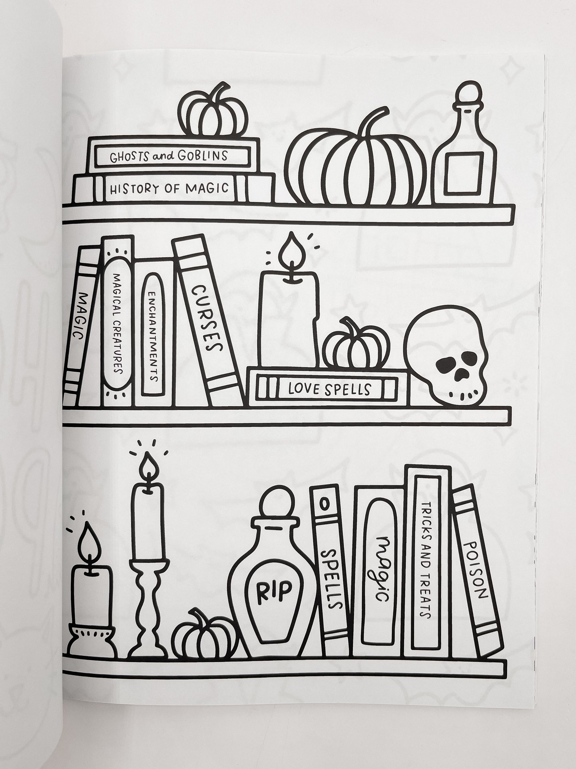 Hocus Pocus Halloween Coloring Book