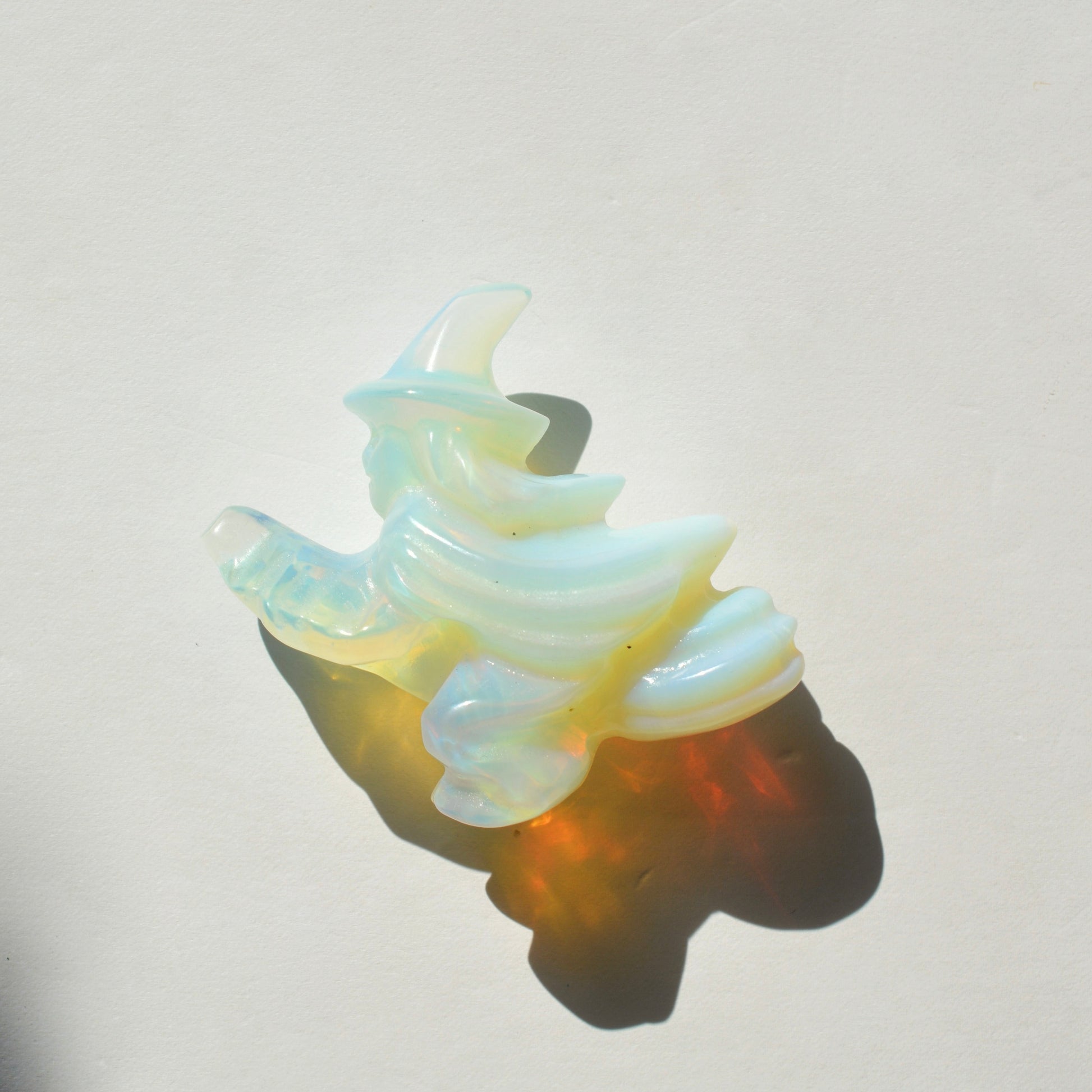 Crystal Witch on Broom