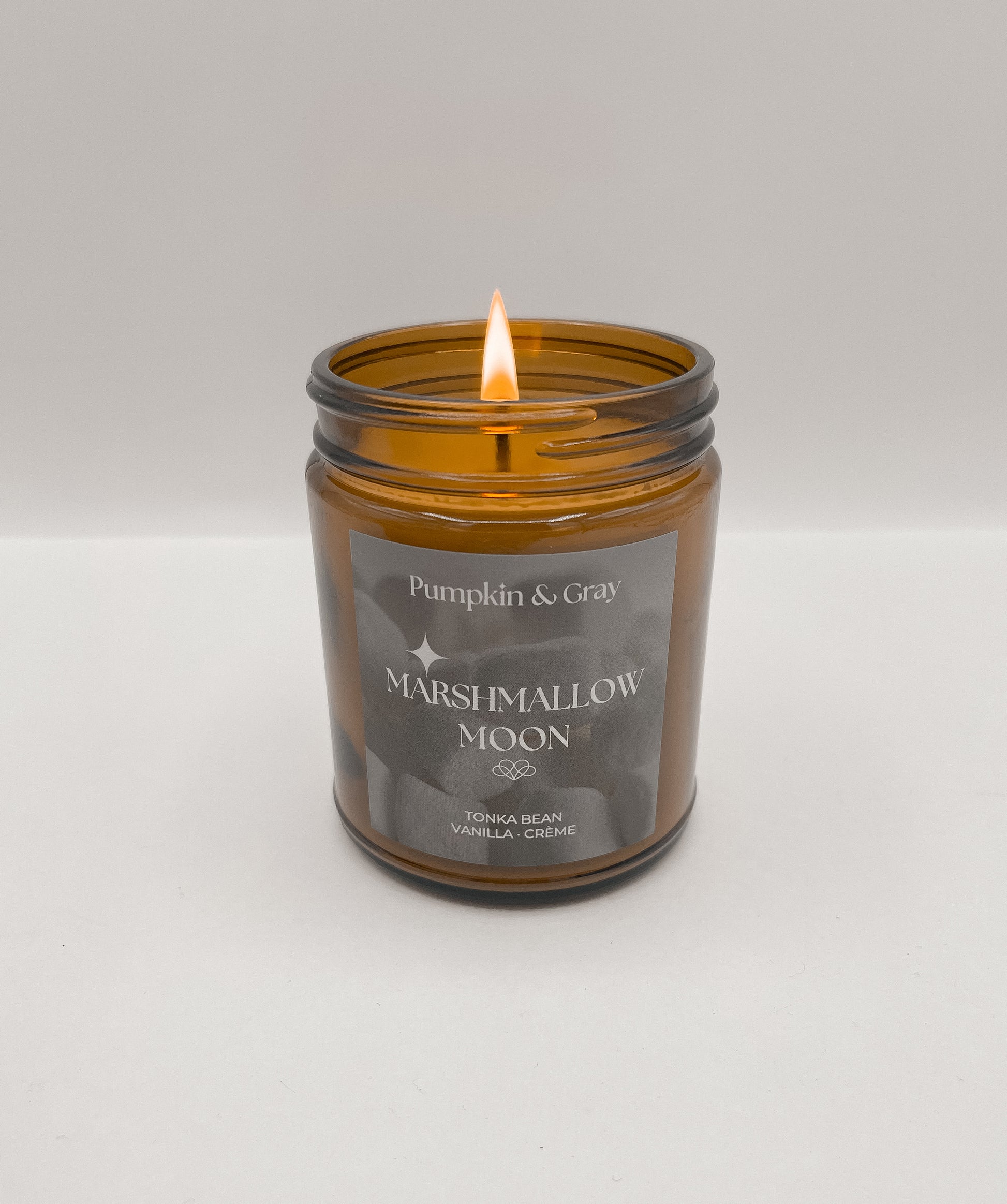 Marshmallow Moon Candle