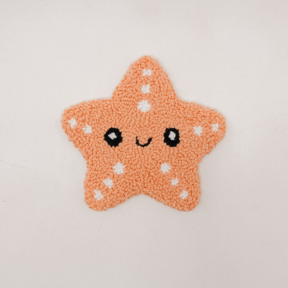 Starfish Mug Rug – Sip Like a Sea Witch
