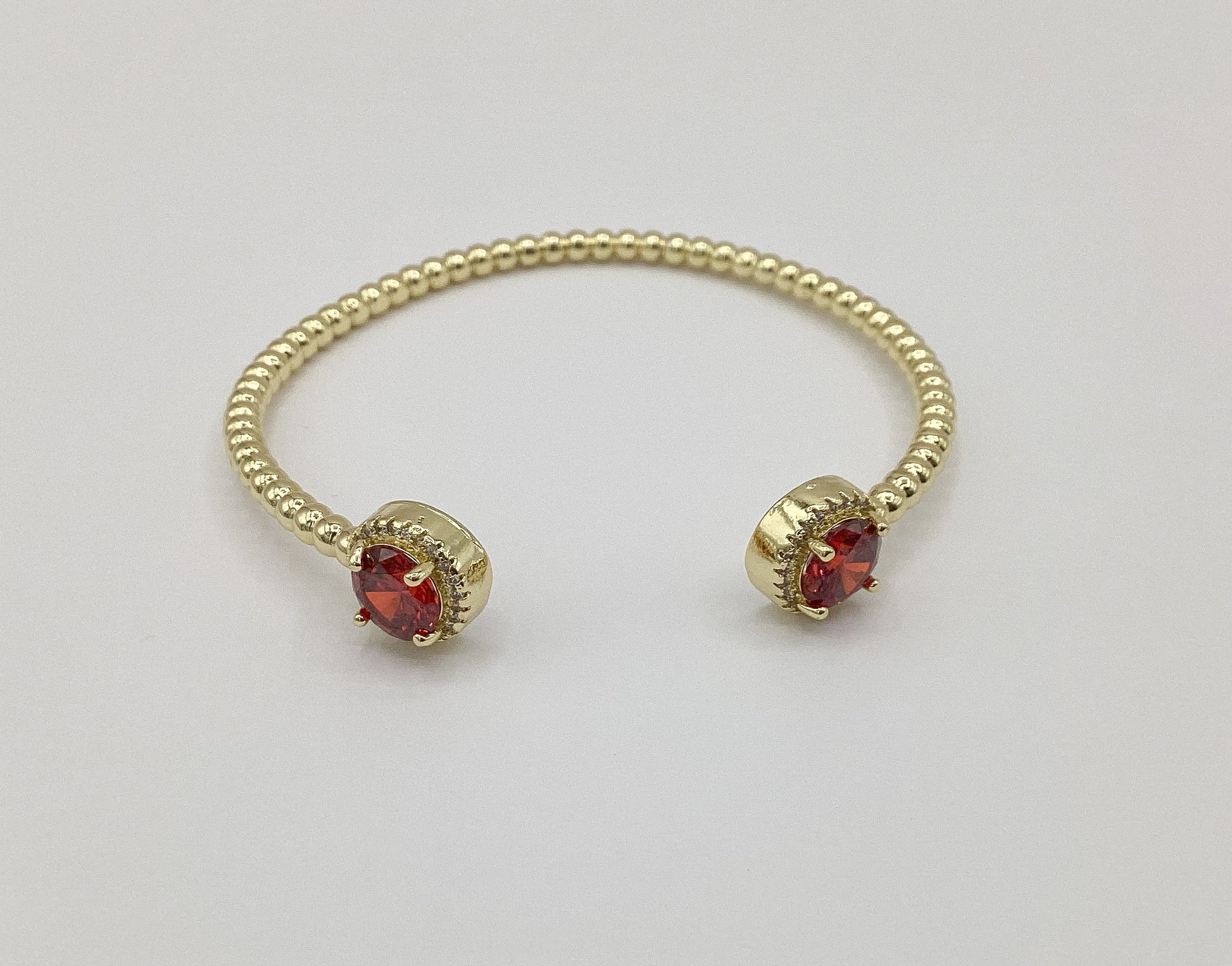 Open Cuff Jewel Bracelets