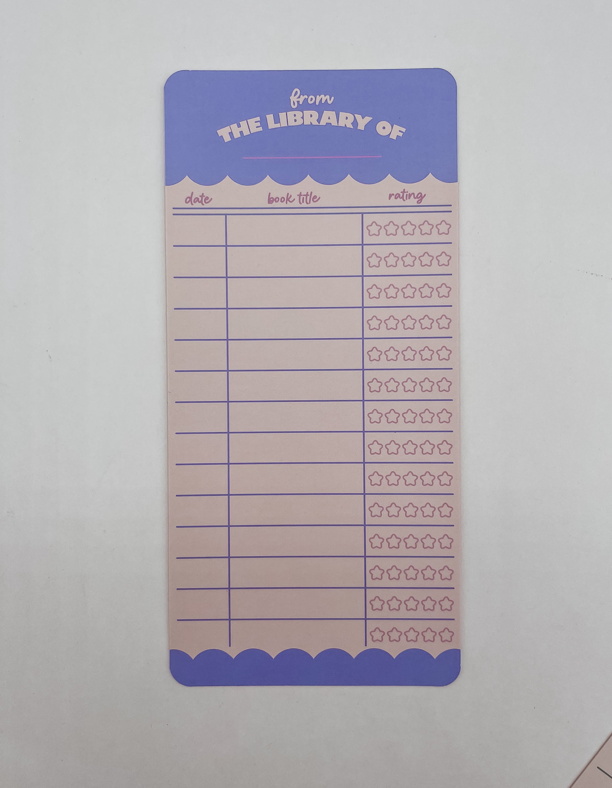 From the Library of Bookmark