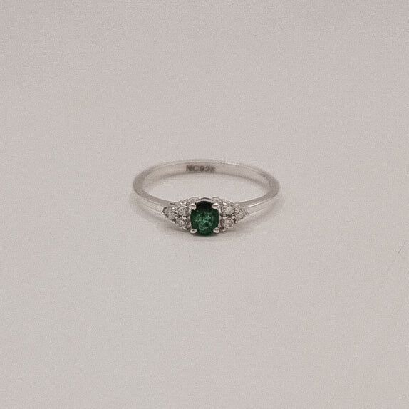 Woodland Wish Ring – Emerald Sparkle