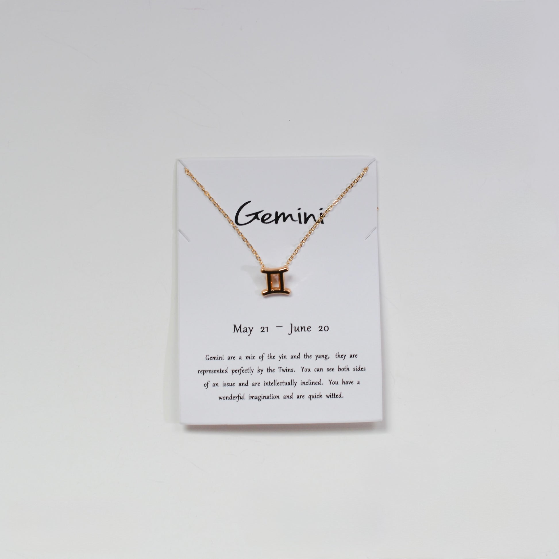 Zodiac Sign Necklace - Gold