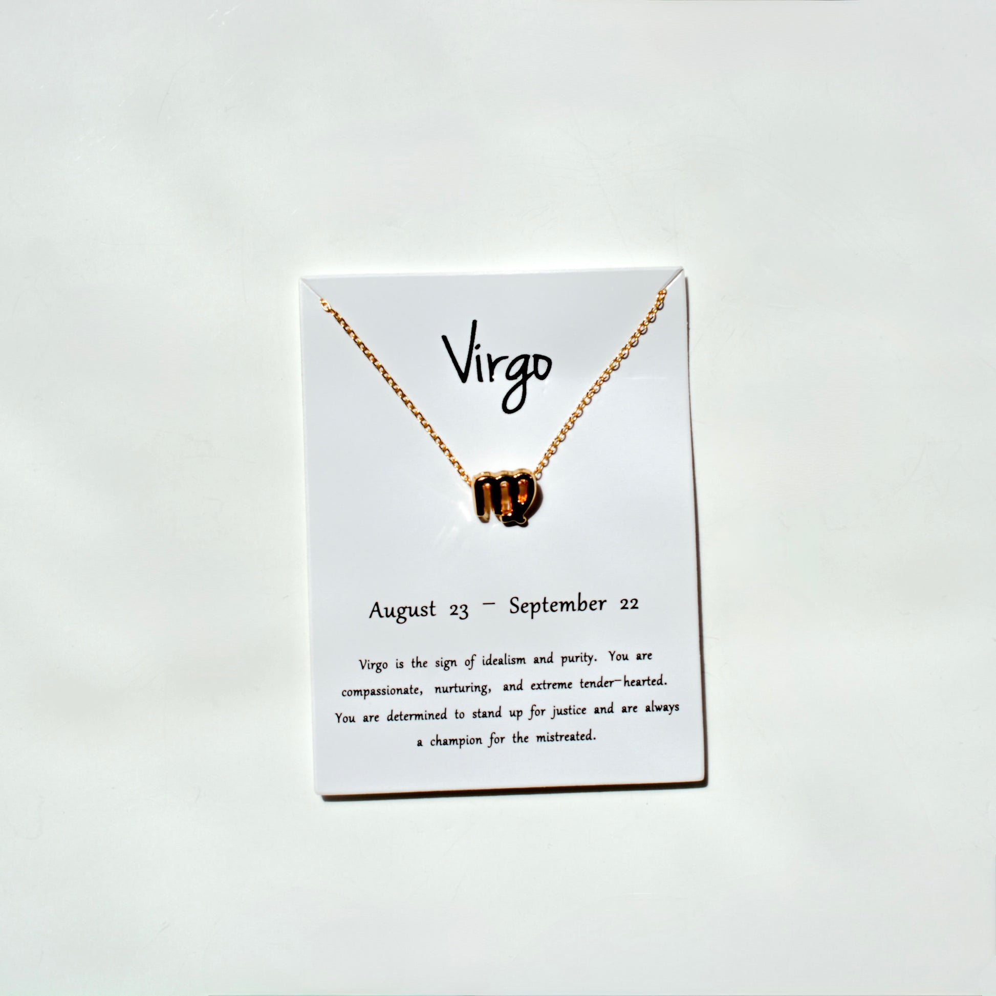 Zodiac Sign Necklace - Gold