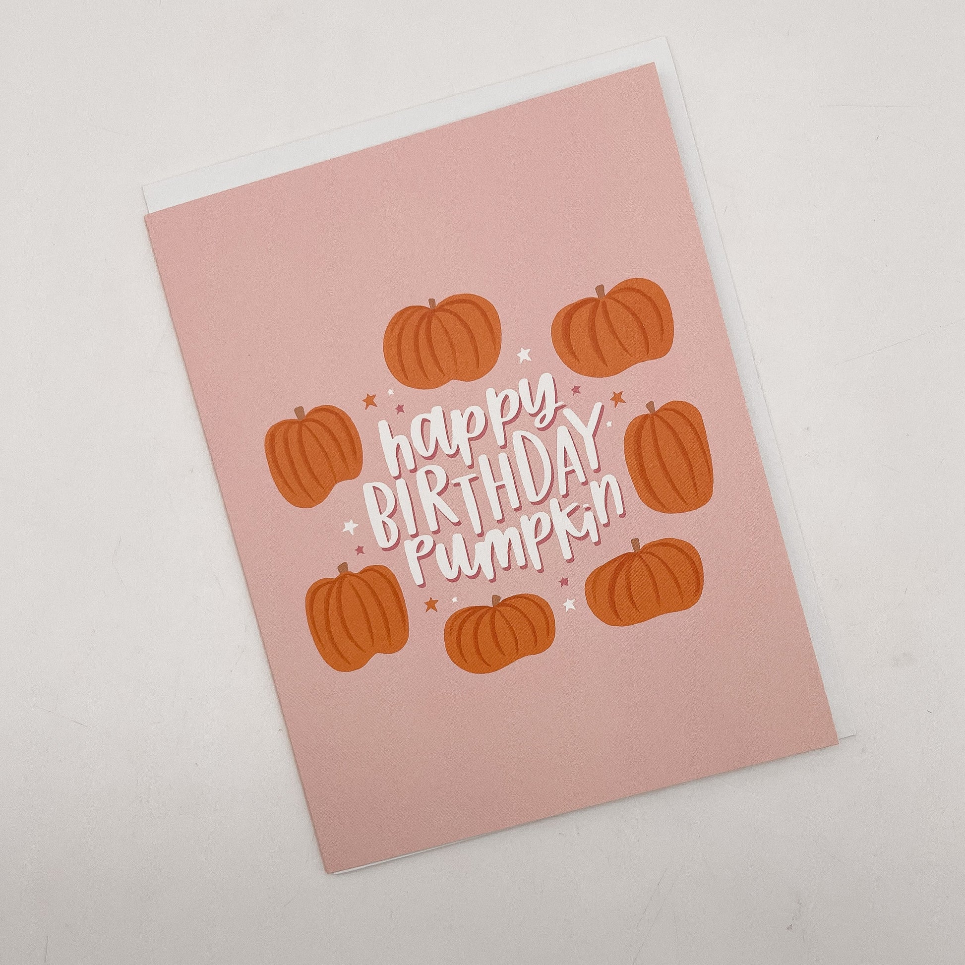 Happy Birthday, Pumpkin Card