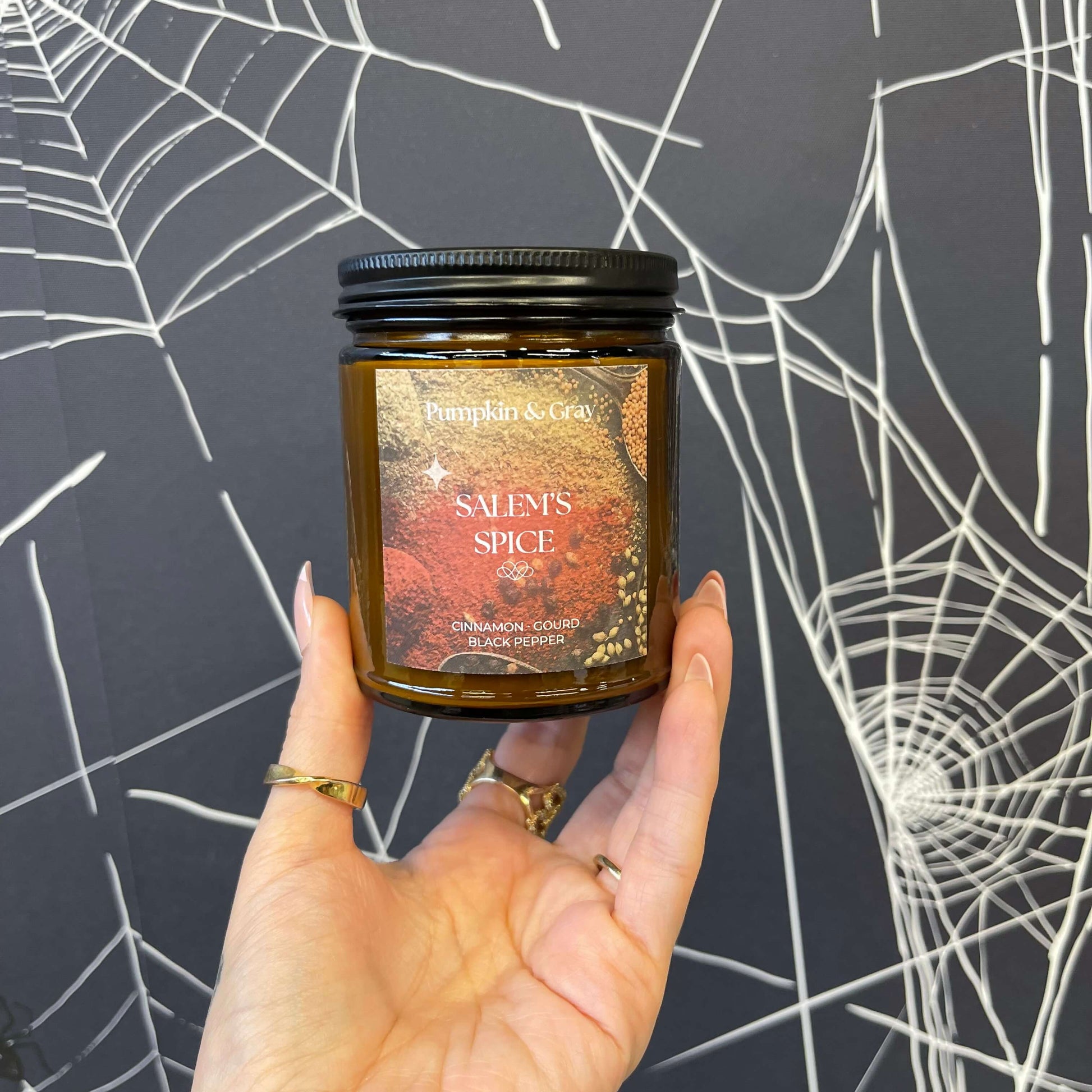 Salem’s Spice – A Pumpkin & Gray Original