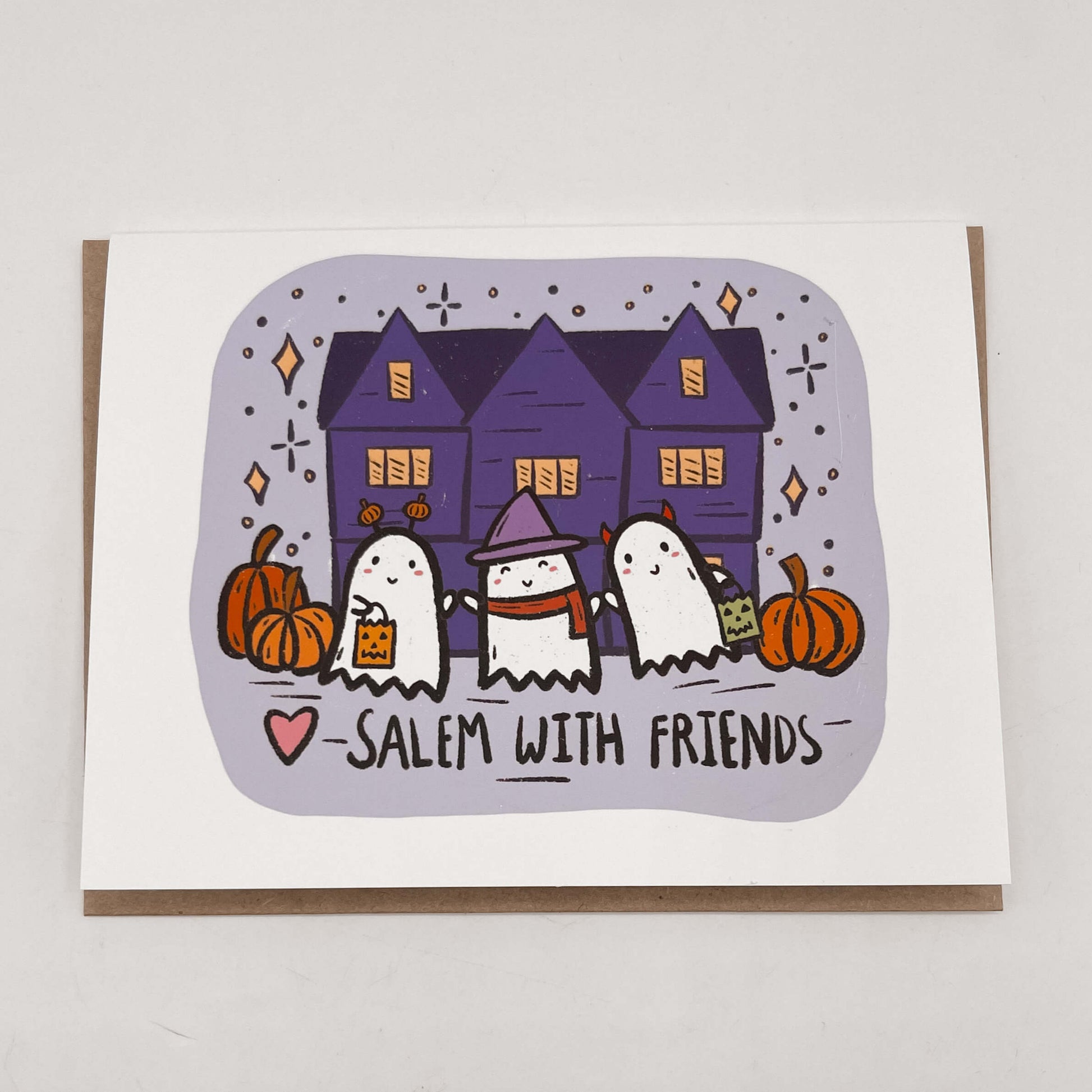 “Salem With Friends” Halloween Card