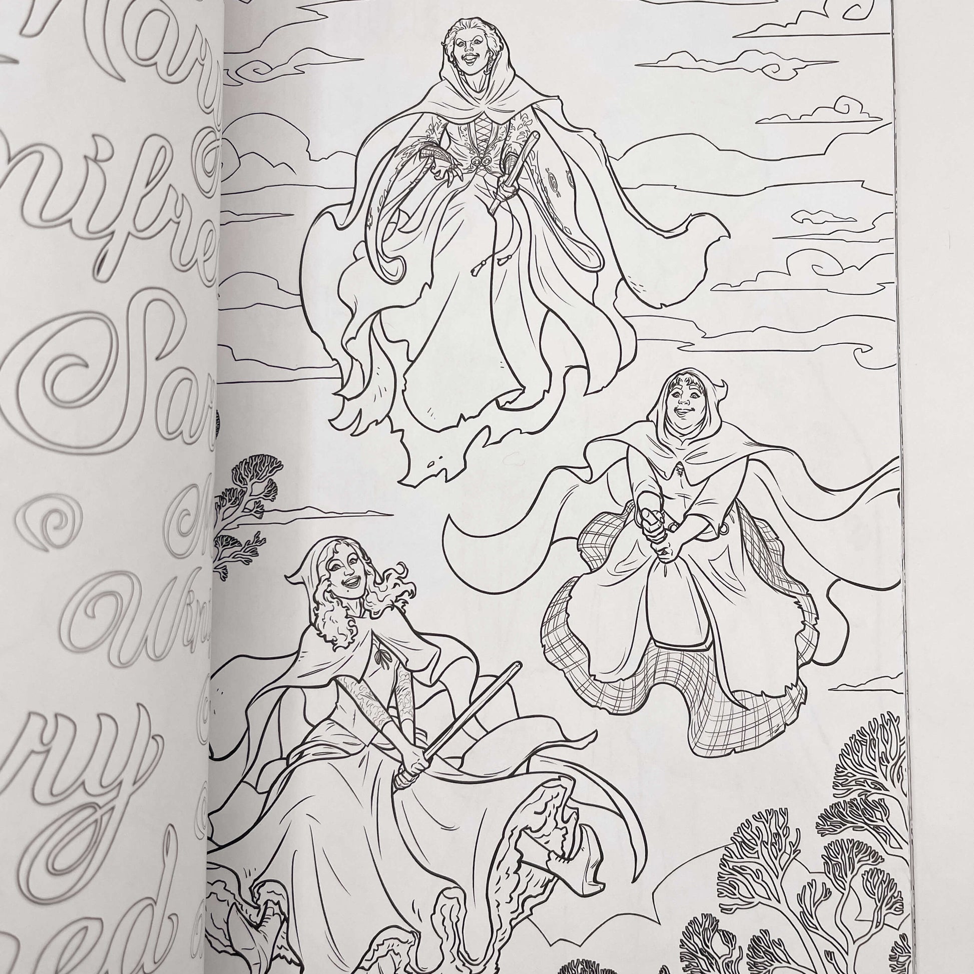 Spell & Shade: A Hocus Pocus Coloring Adventure