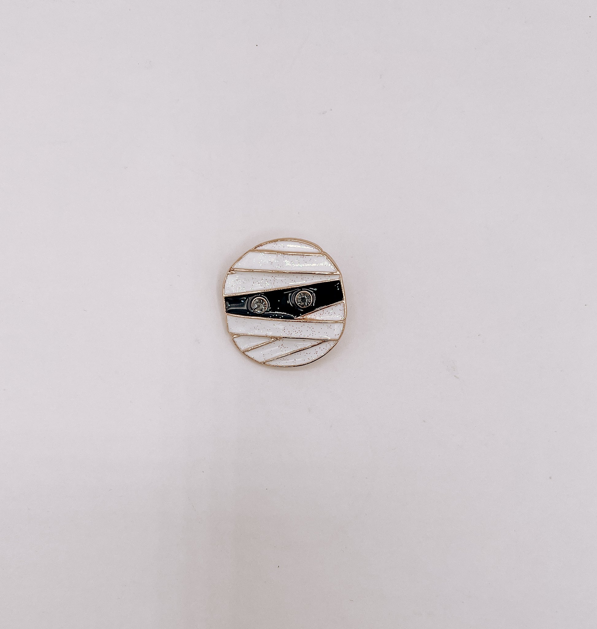 Mummy Halloween Enamel Pin