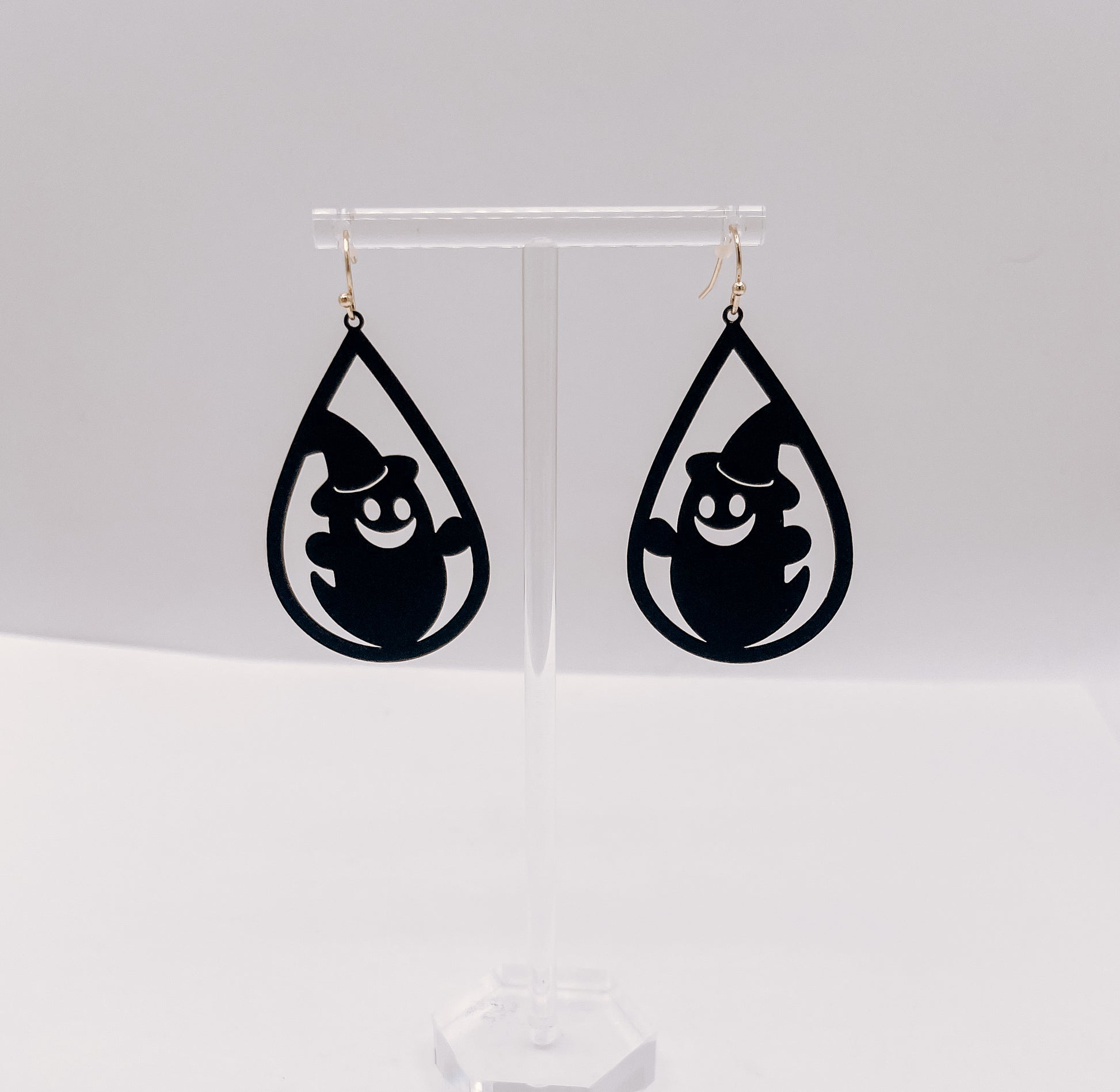 Spooky Ghost Drop Earrings