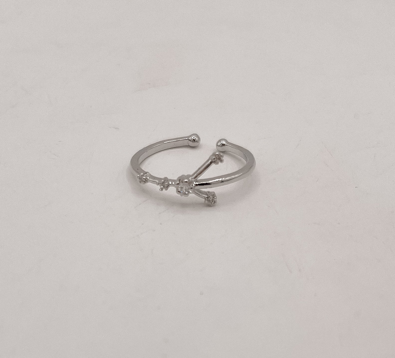 Zodiac Constellation Ring - Silver