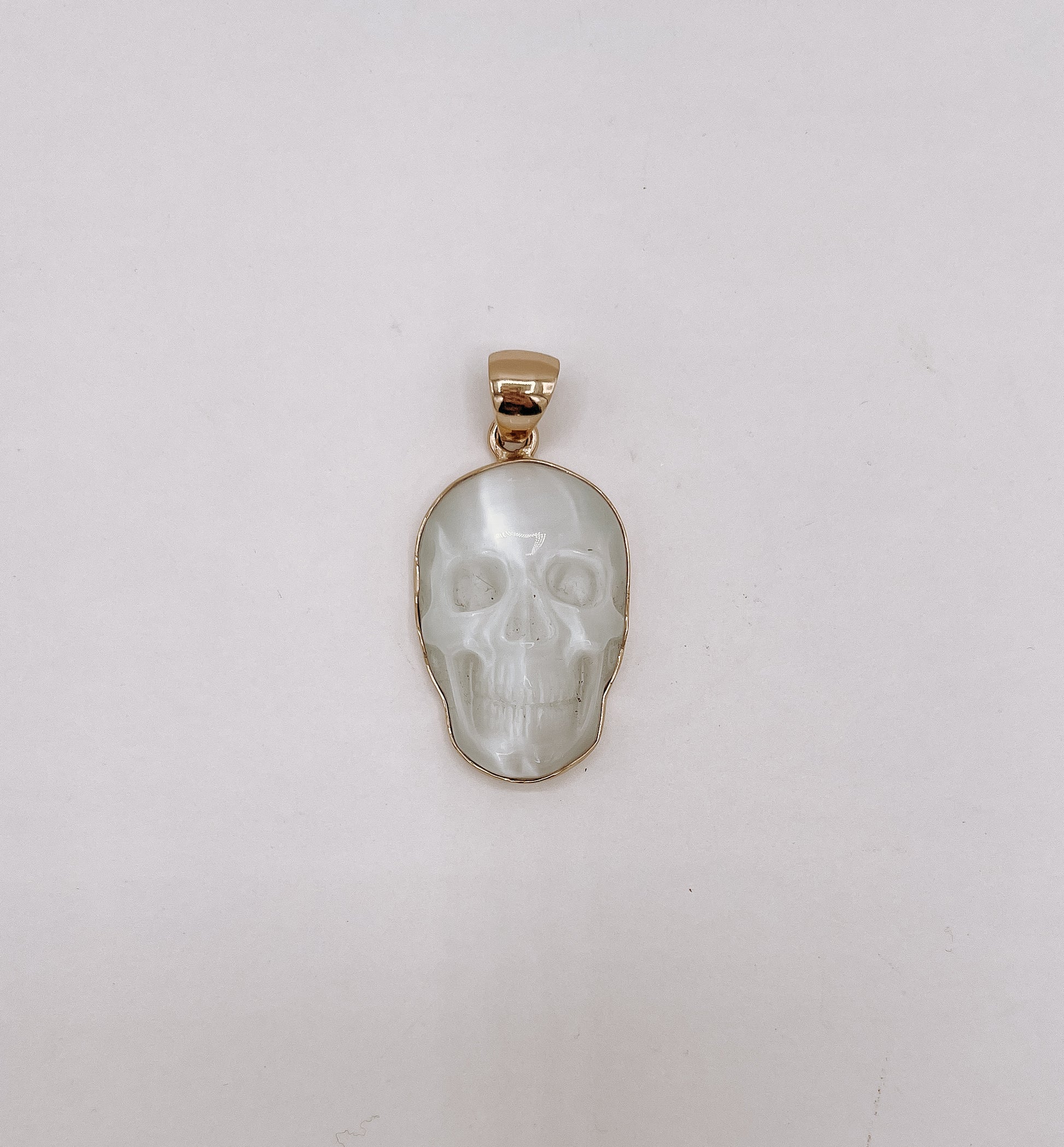 White Skull Pendant
