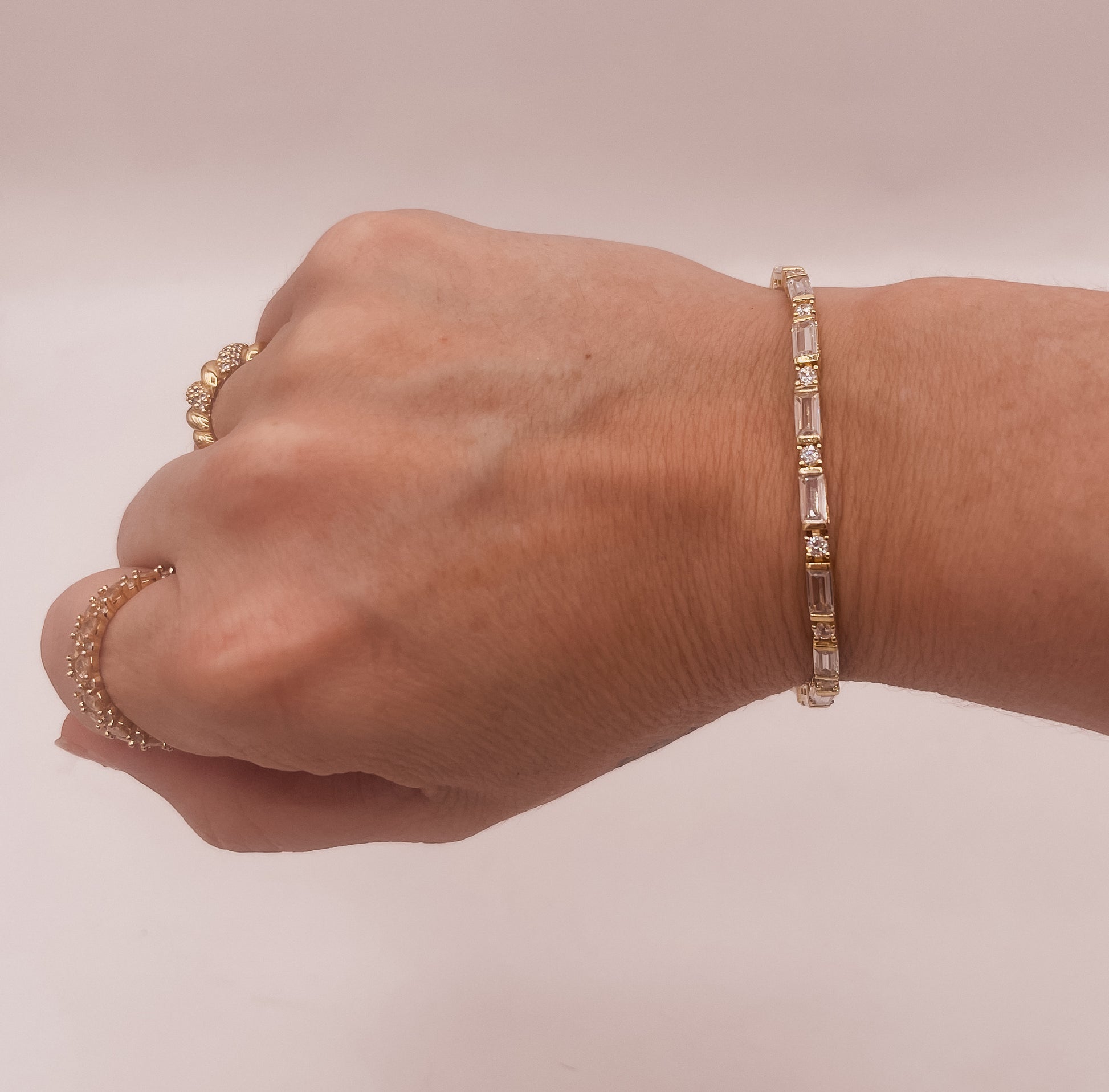 Starlight Baguette Tennis Bracelet