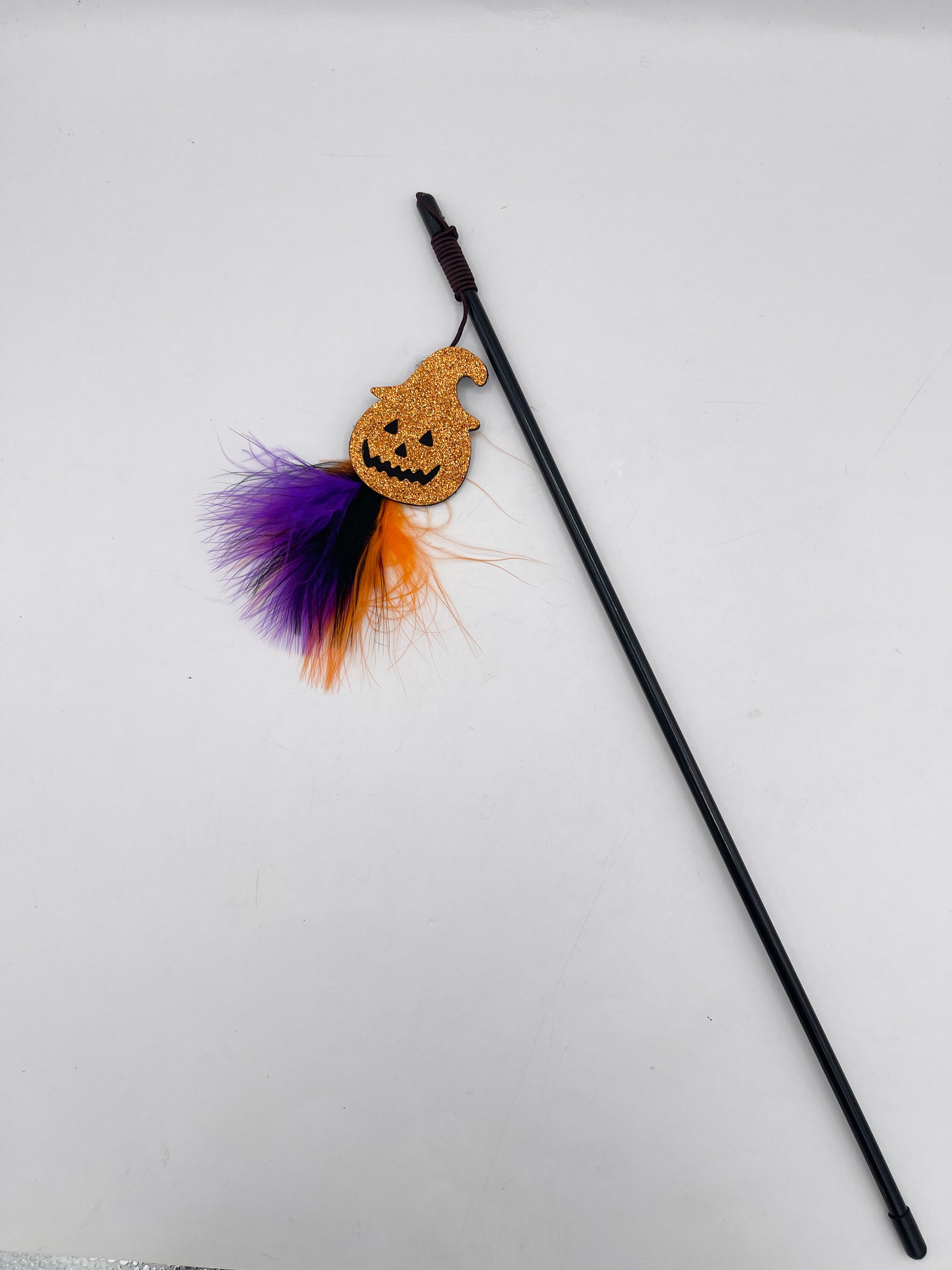Pumpkin Pounce Cat Wand
