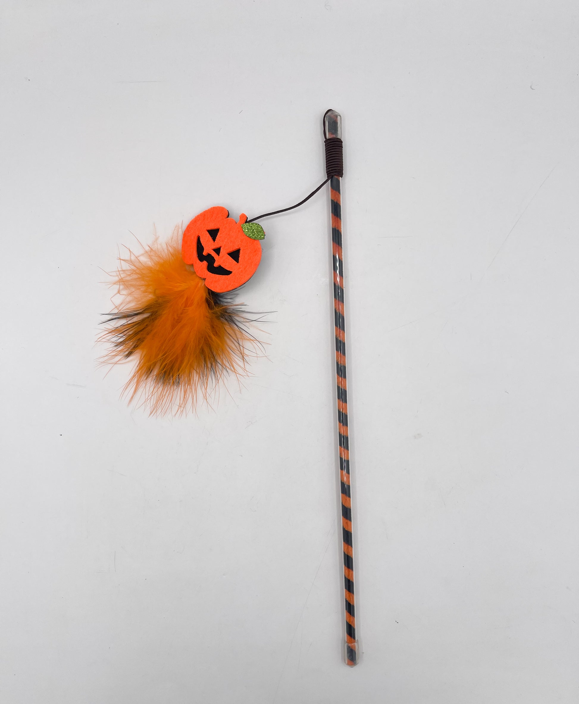 Pumpkin Pounce Cat Wand