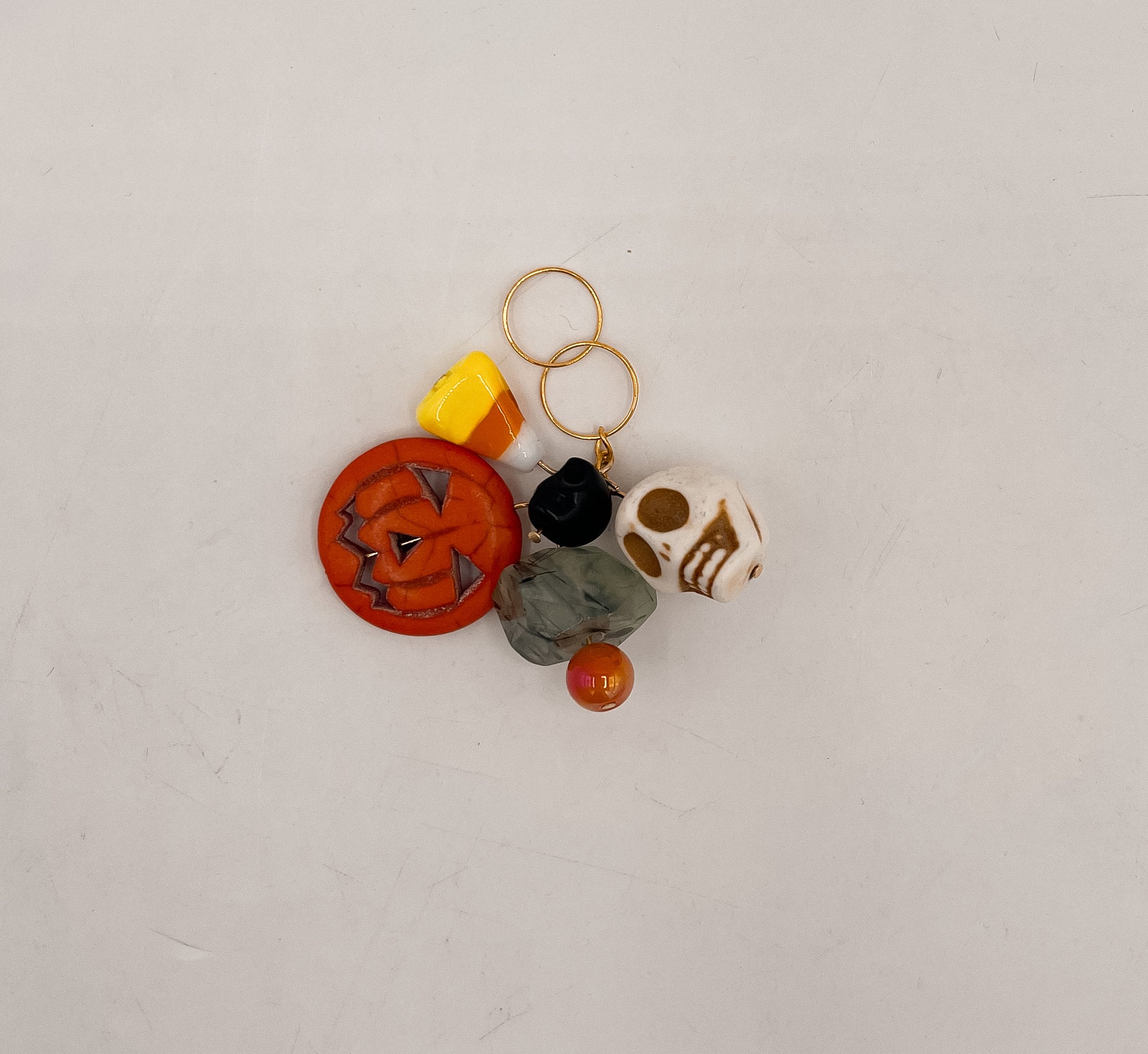 Mini Halloween Charm Cluster – Handmade in Salem