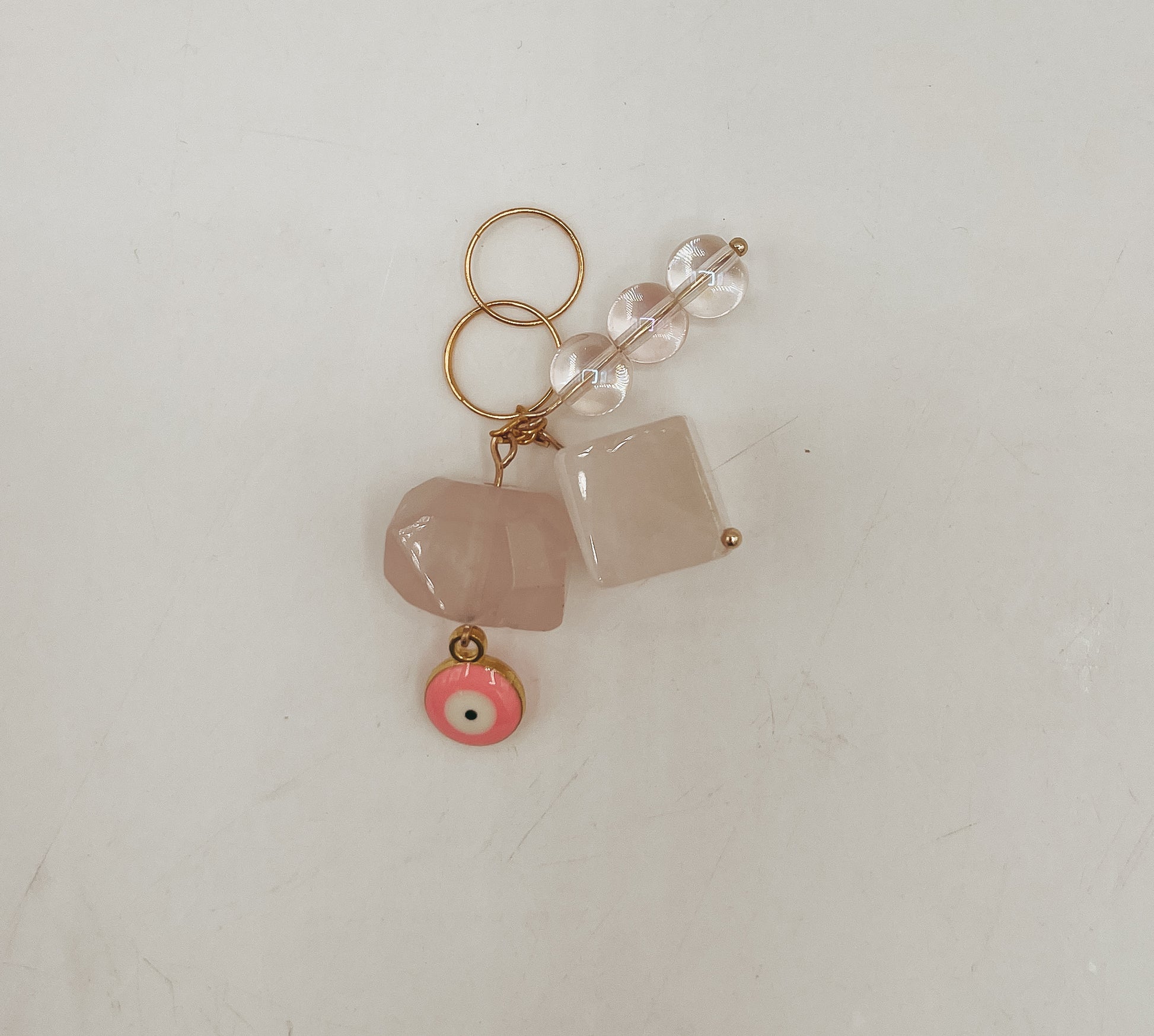 Blush Protection Bag Charm – Handmade in Salem