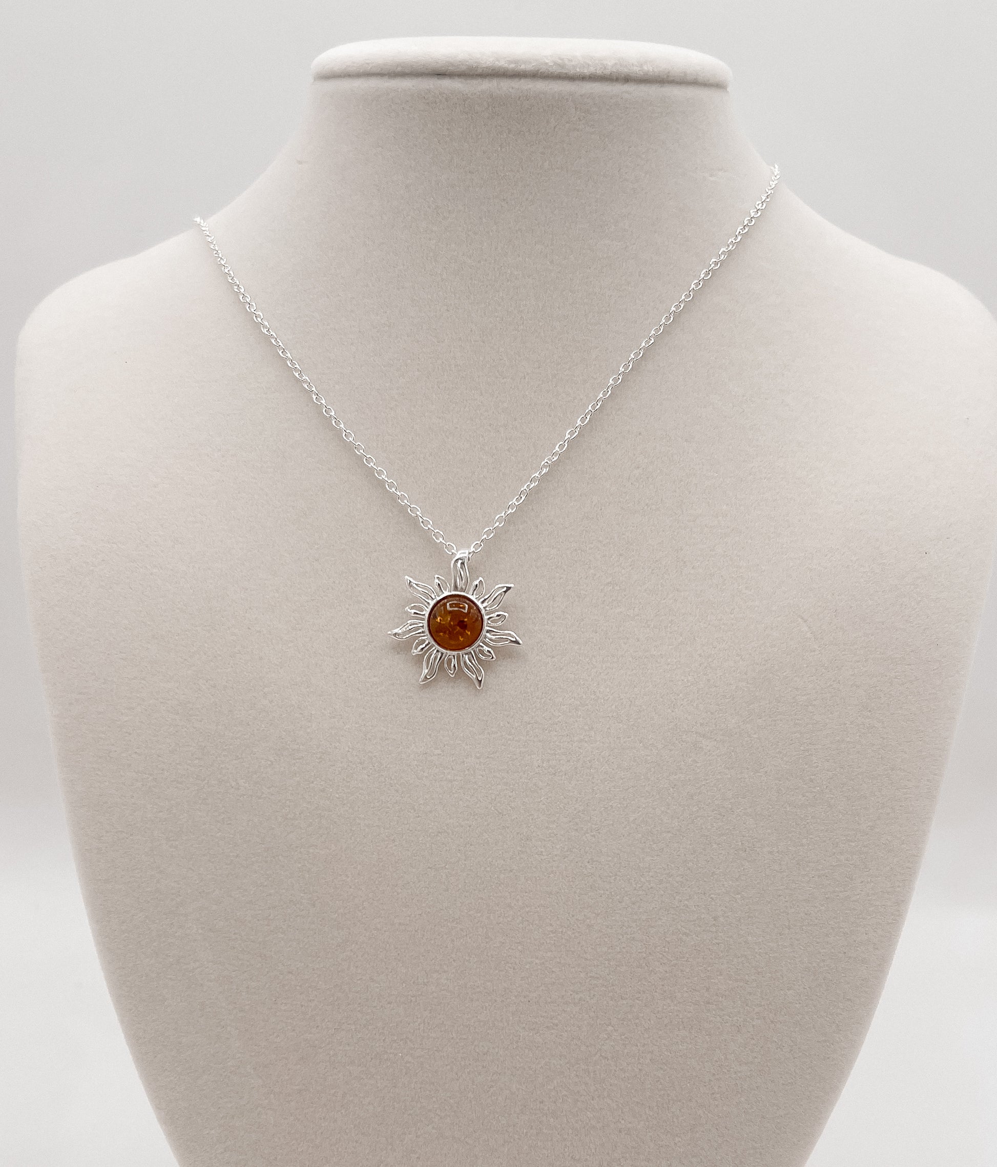 Amber Sun Necklace