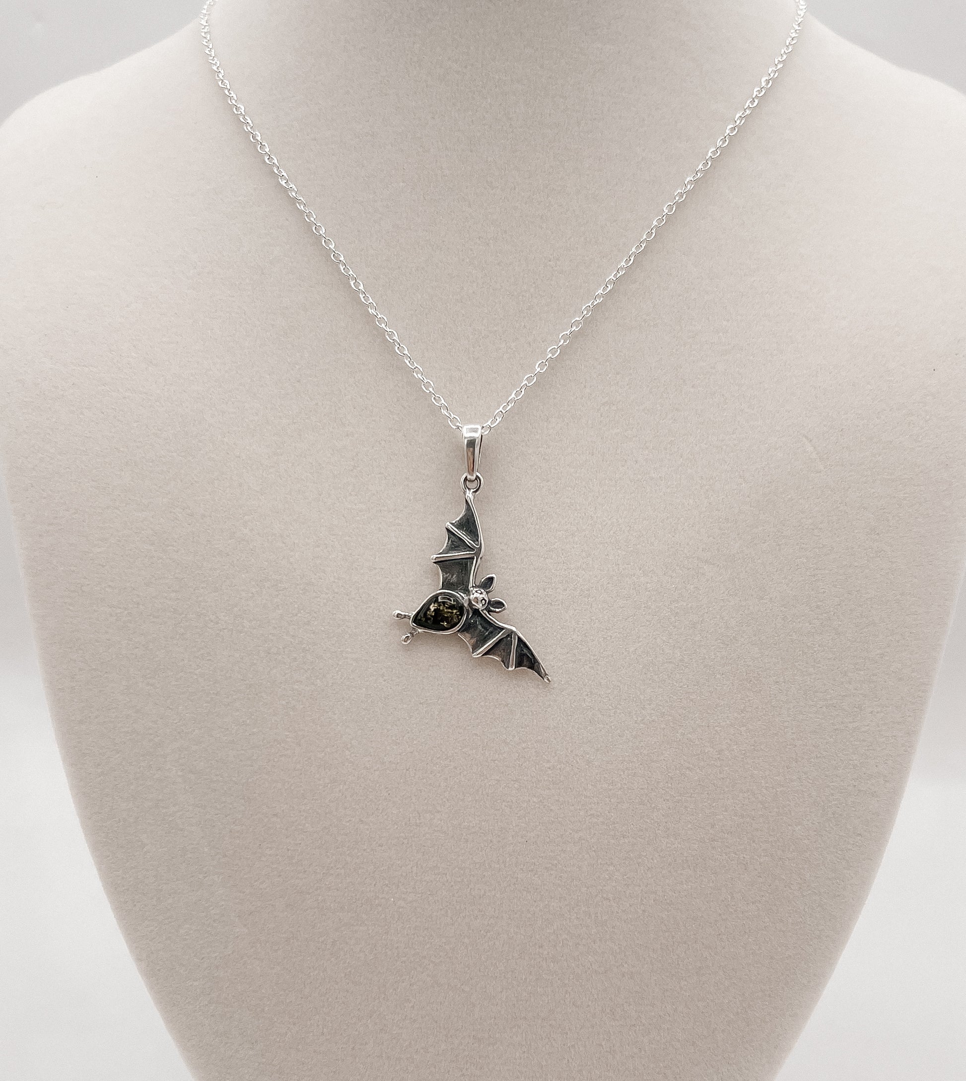 Midnight Flight Bat Necklace