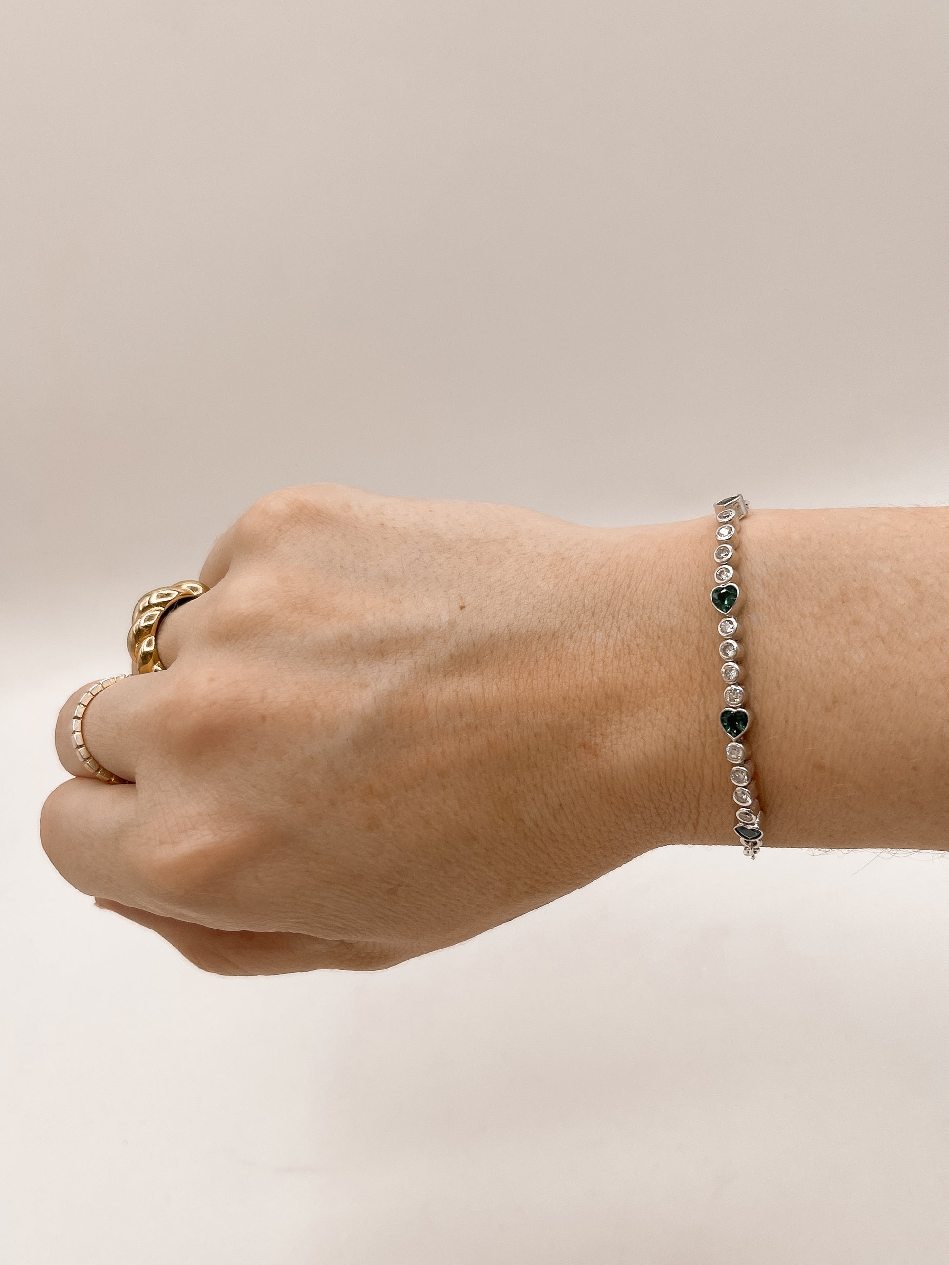 Enchanted Heartline Bracelet