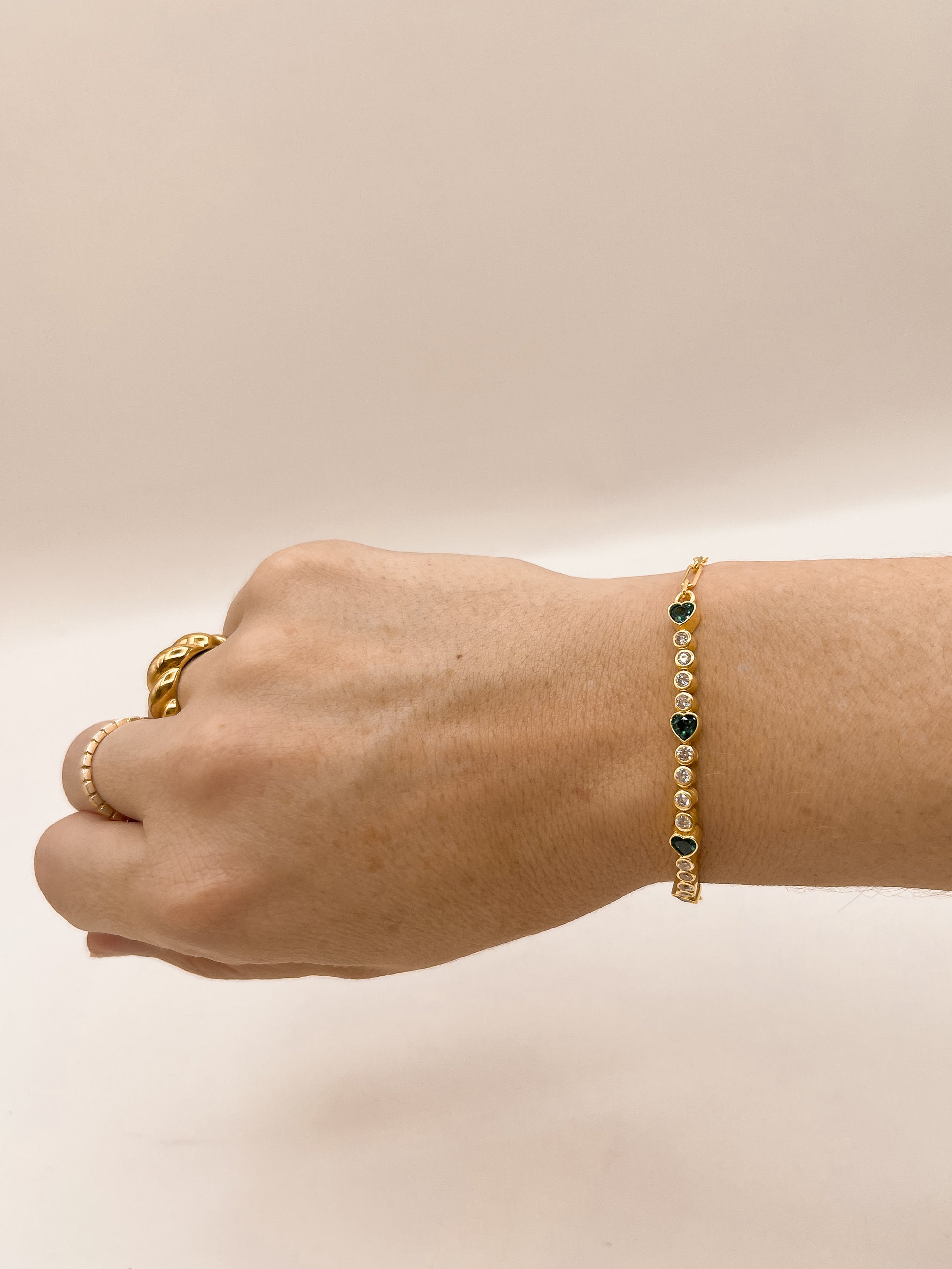 Enchanted Heartline Bracelet