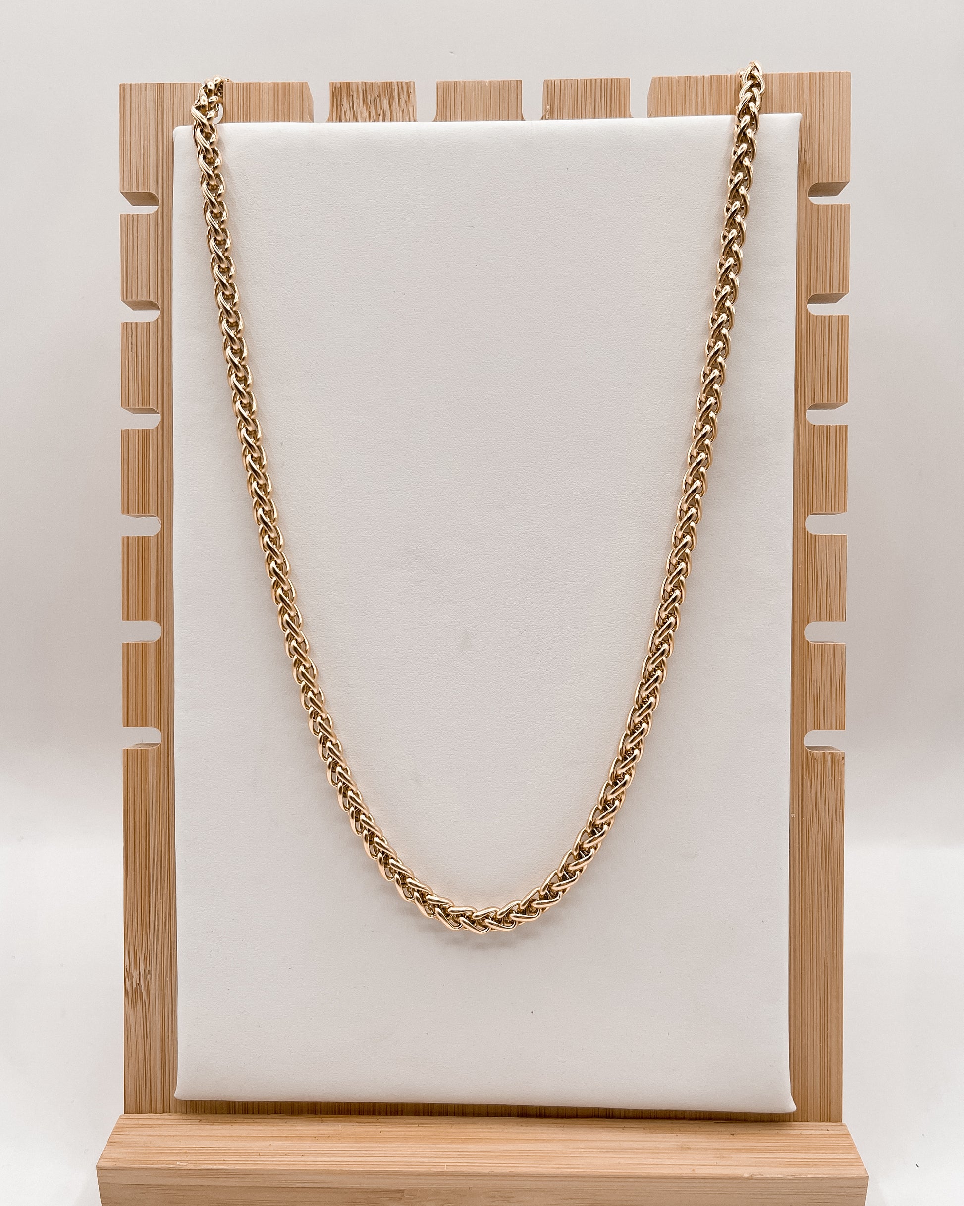 Gilded Glow Chain Necklace-Men's