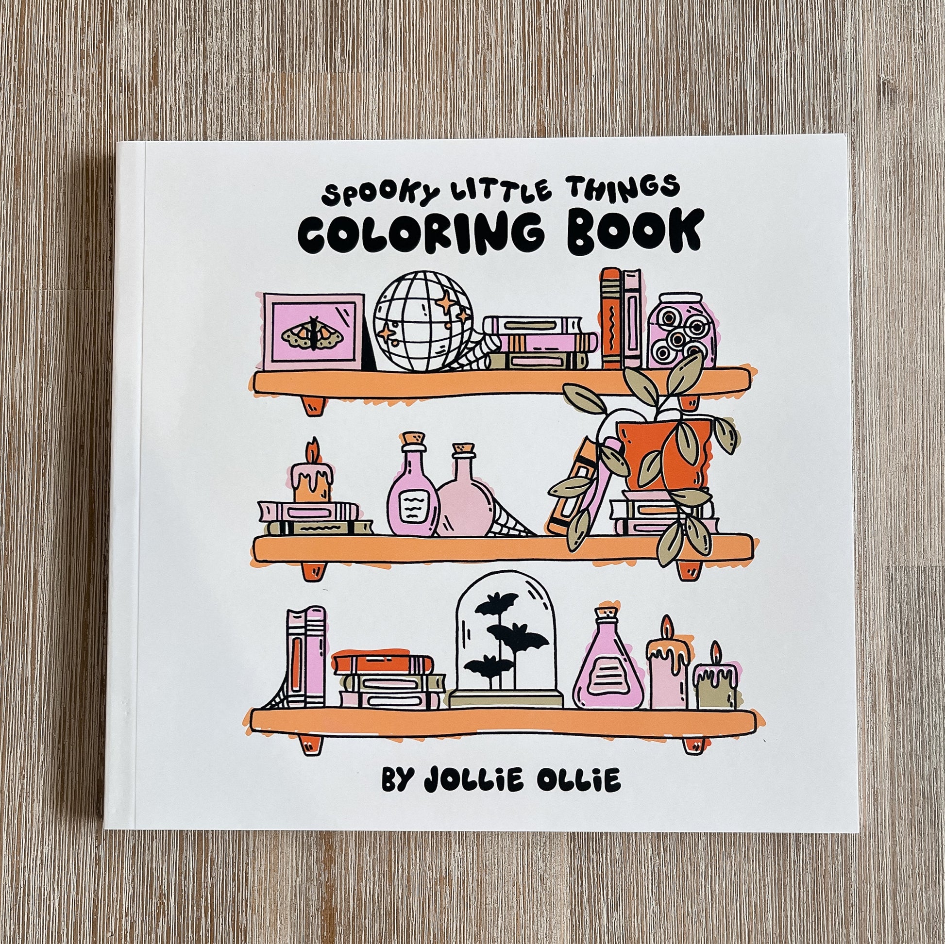 Spooky Little Things Coloring Book