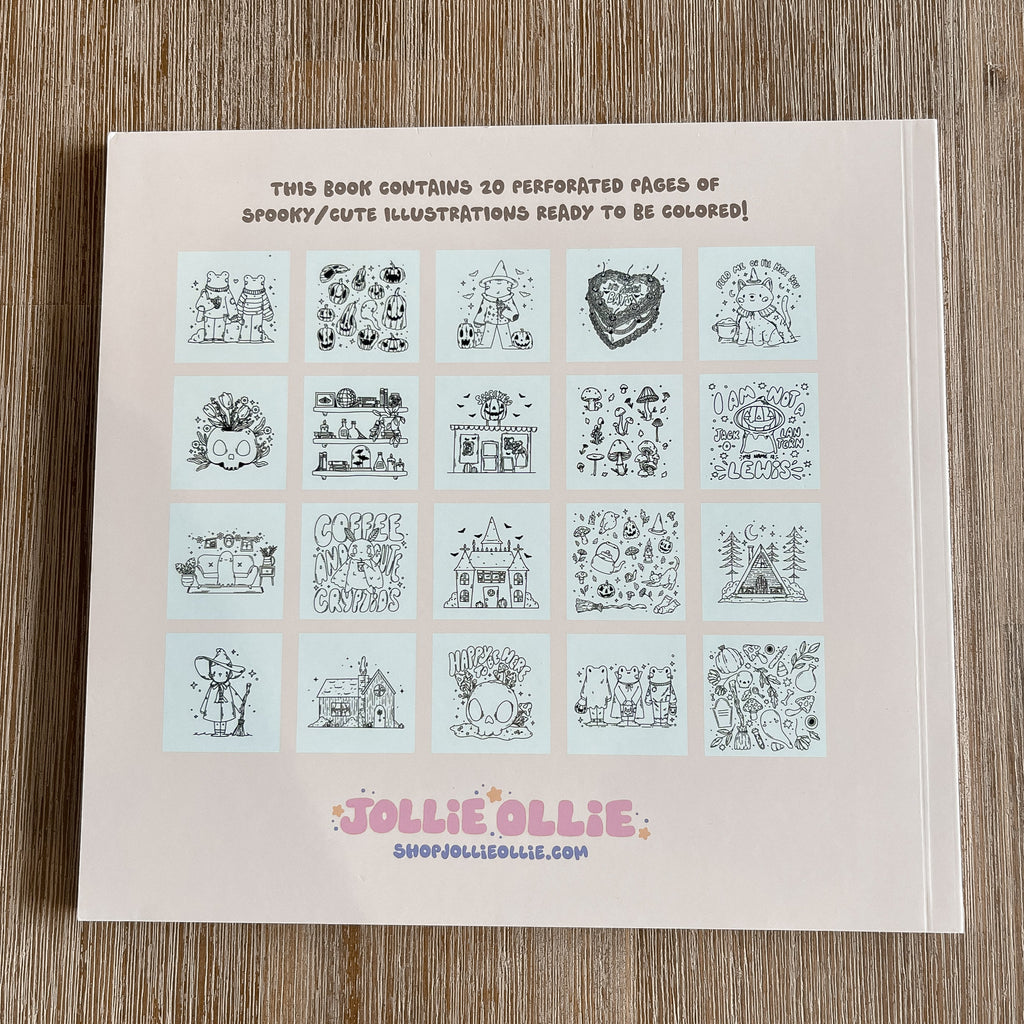 Spooky Little Things Coloring Book