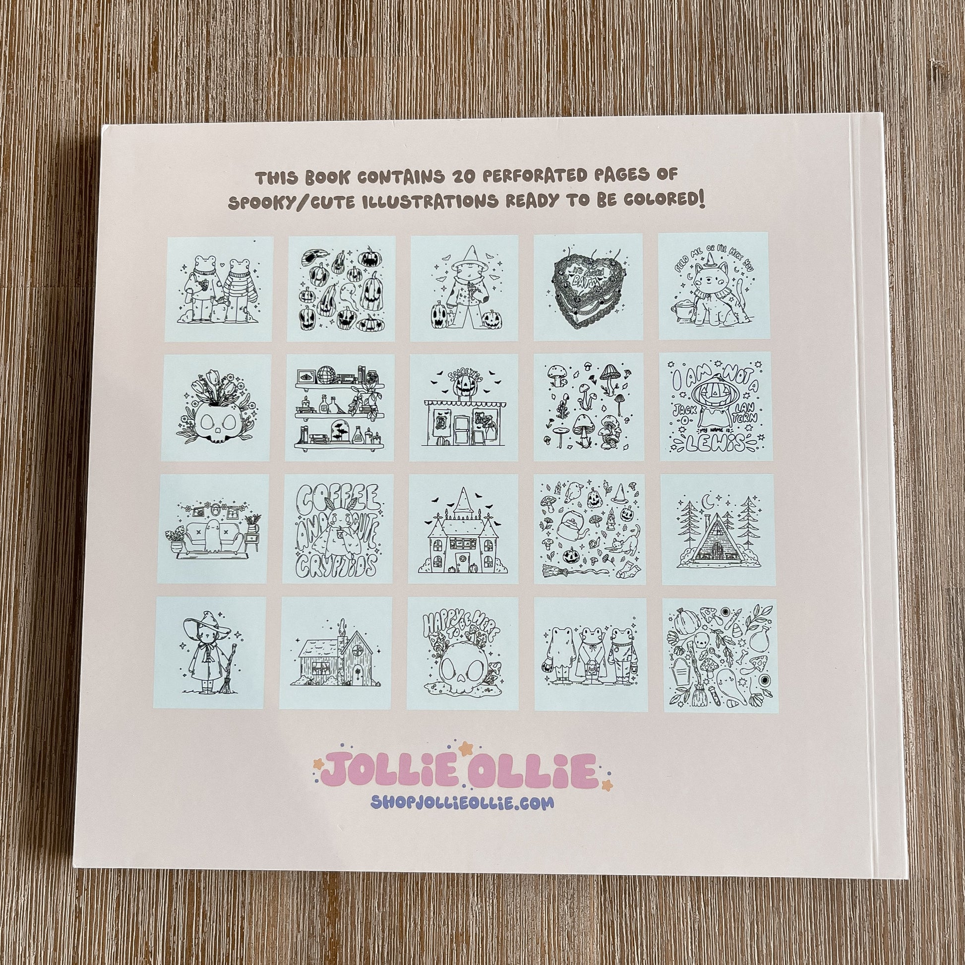 Spooky Little Things Coloring Book